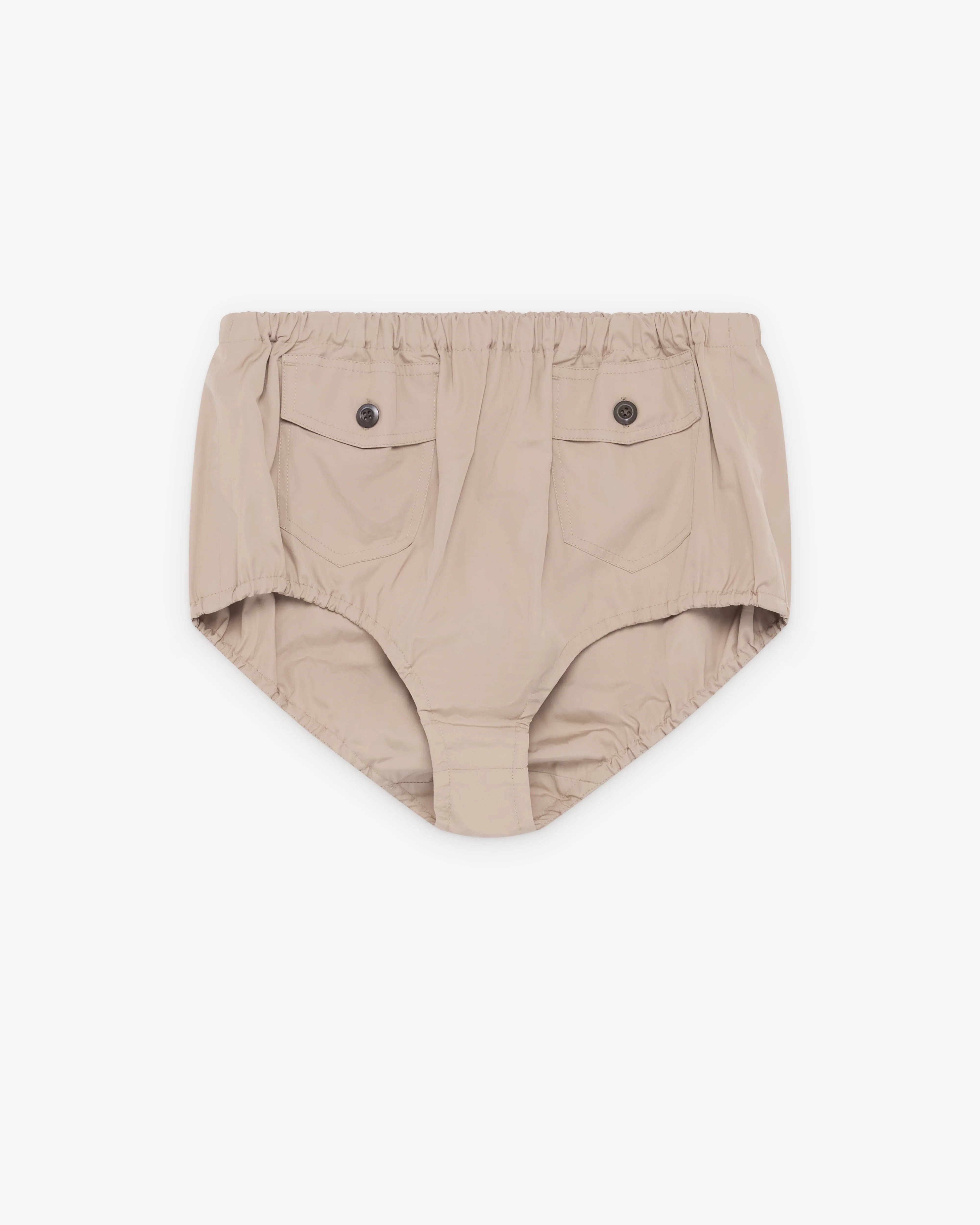 Prada - Women's Poplin Shorts - (Beige)