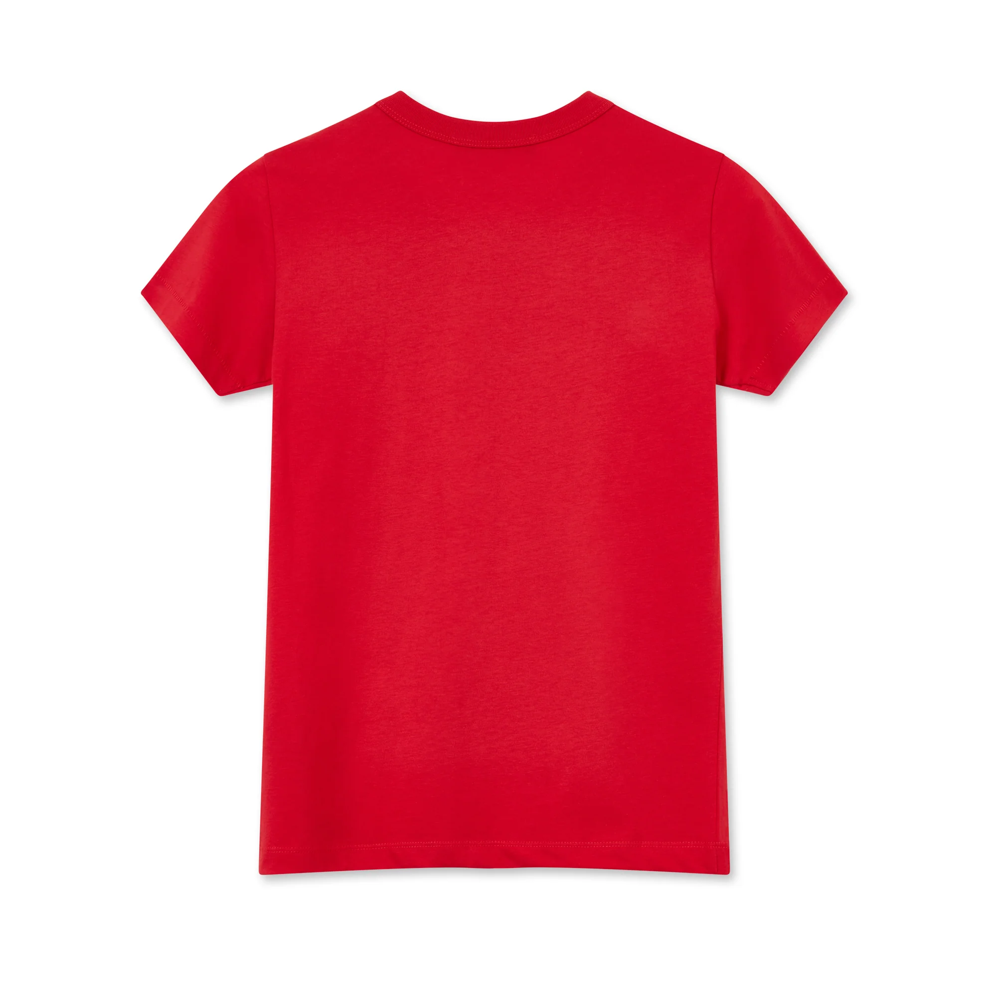 Raf Simons - Women’s Tight Fit Altered Reality T-Shirt - (Red) - Image 2