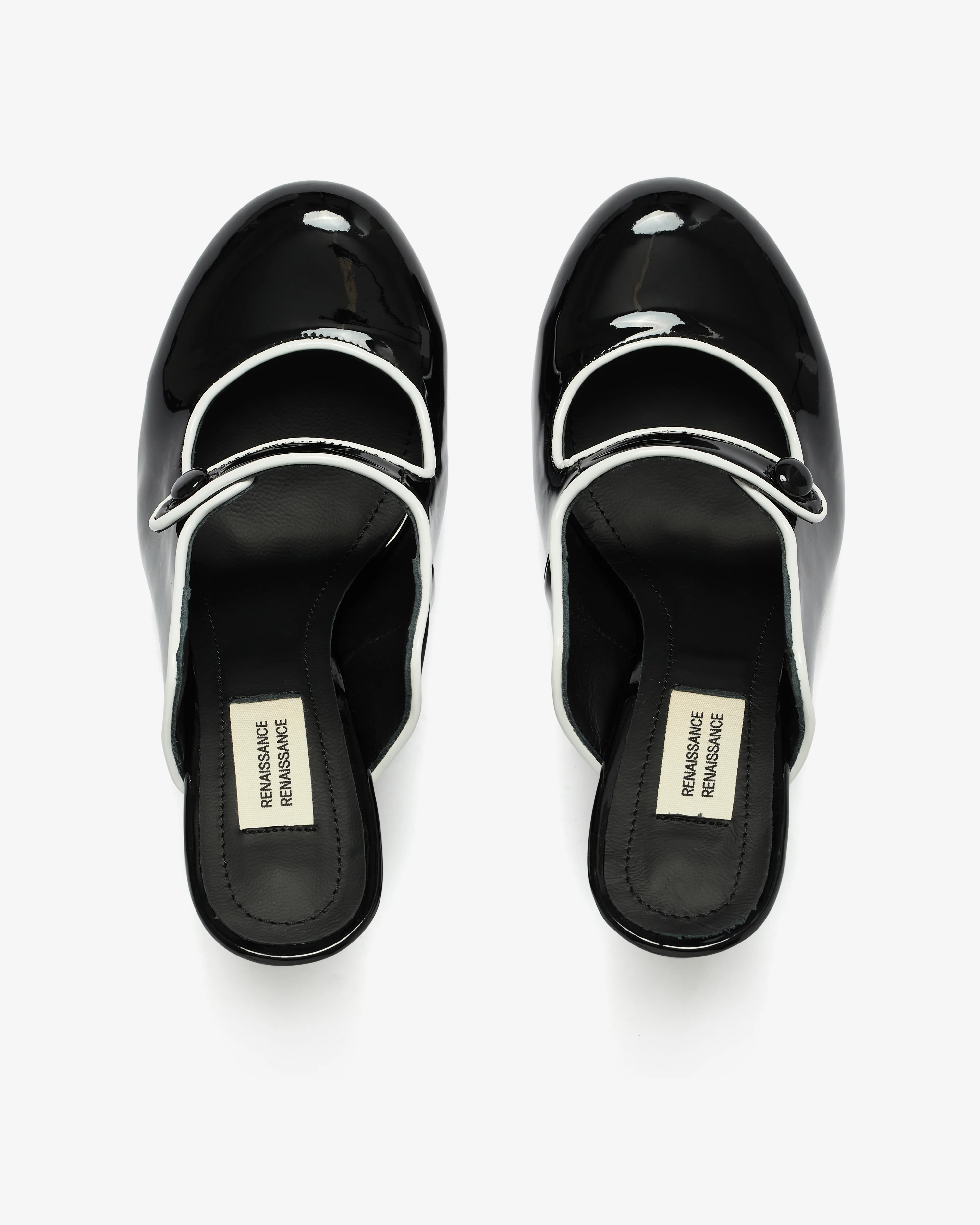 Renaissance Renaissance - Women's Aya Patent Shoes - (Black) - Image 5