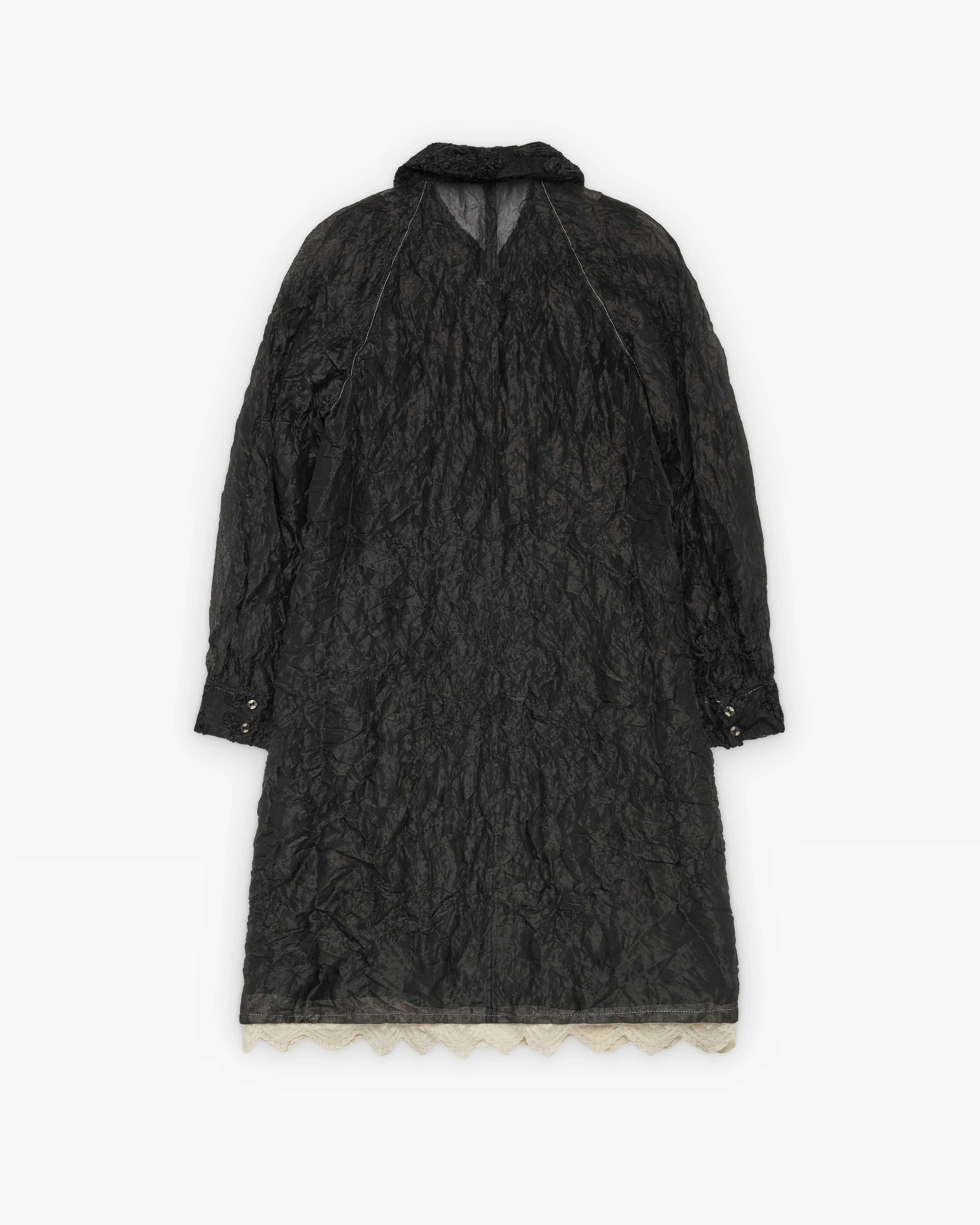 Renli Su - Women's Crinkled Dress - (Black) - Image 4