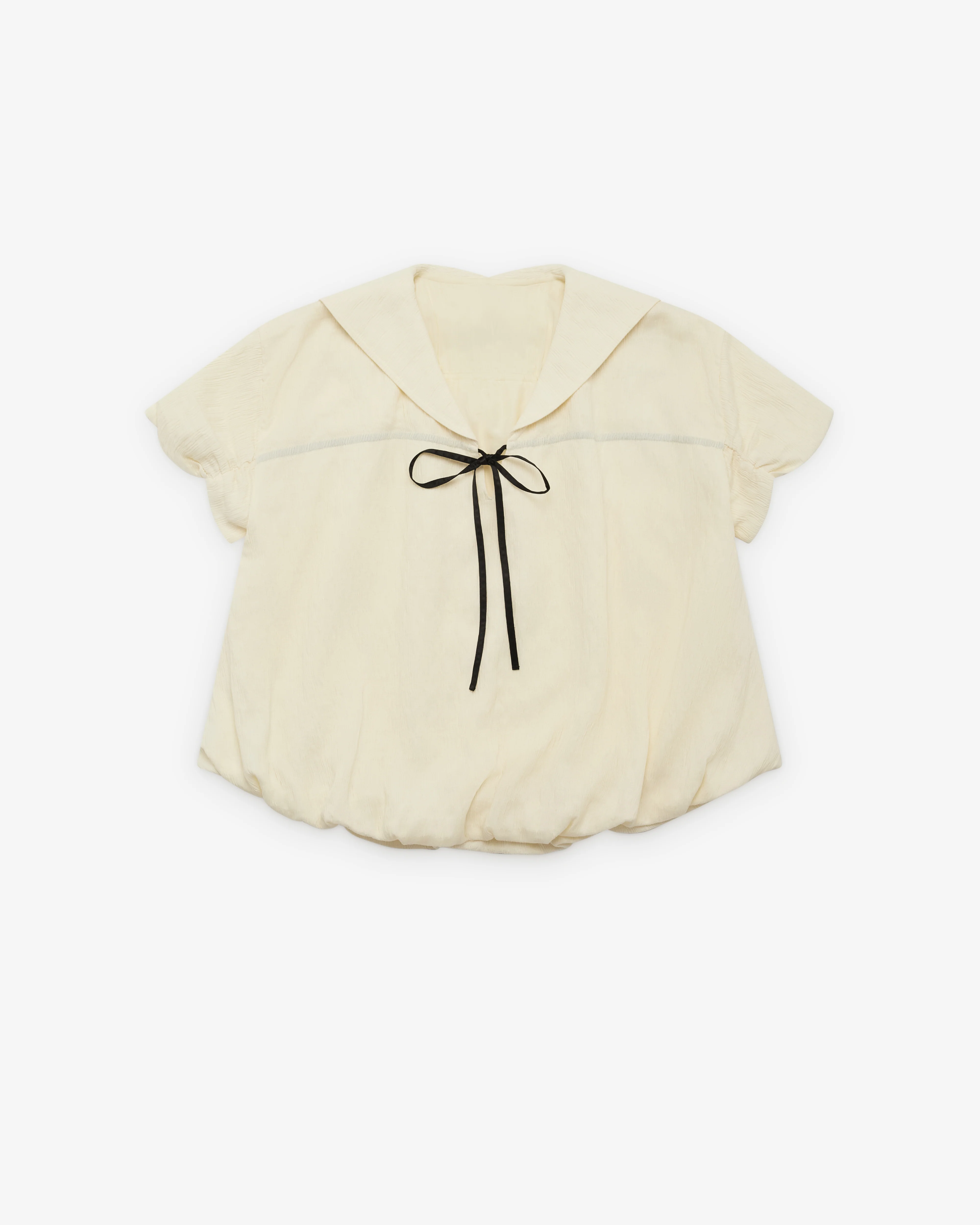 Renli Su - Women's Bow Top - (Rice White) - Image 3