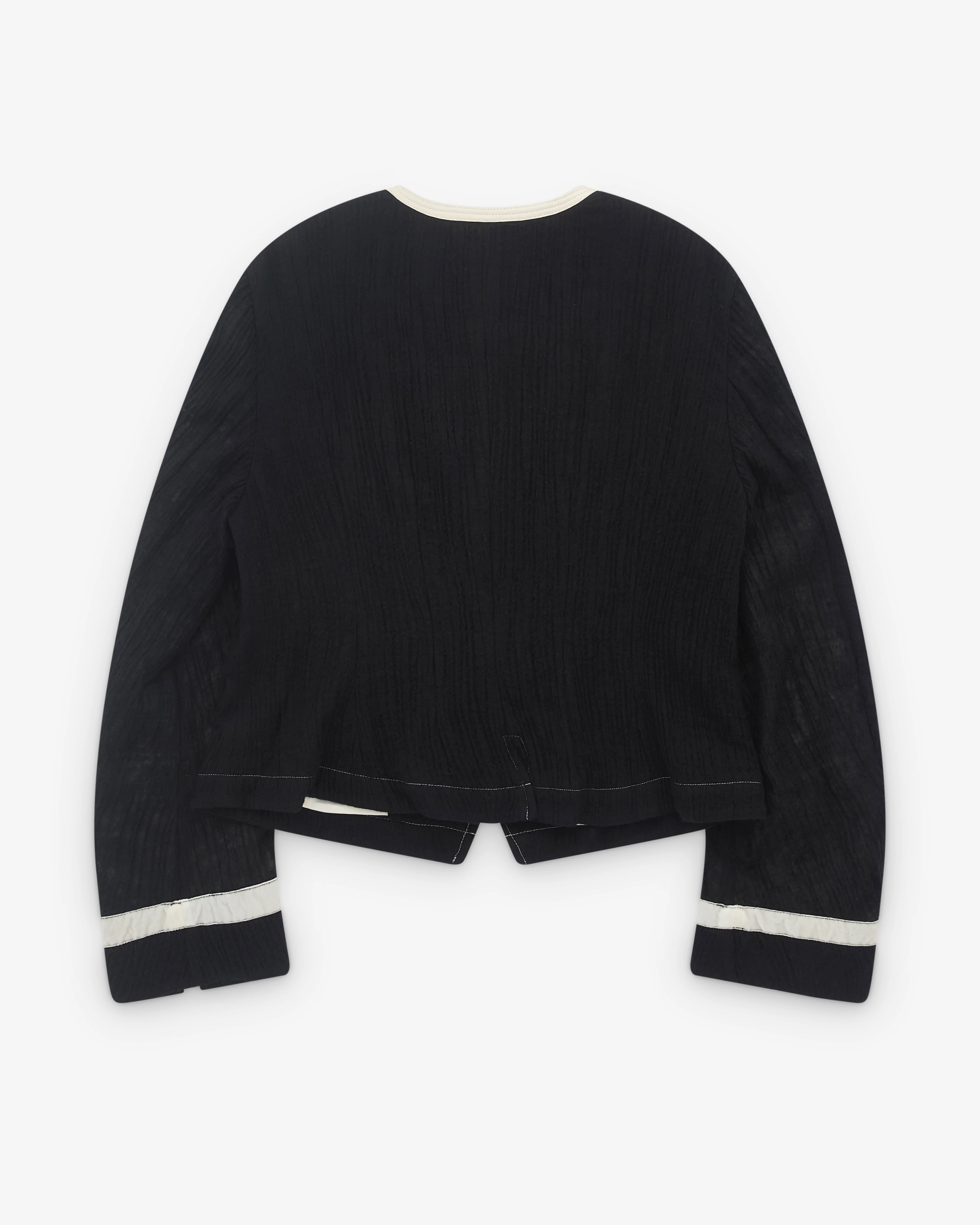 Renli Su - Women’s Rose Jacket - (Black) - Image 2