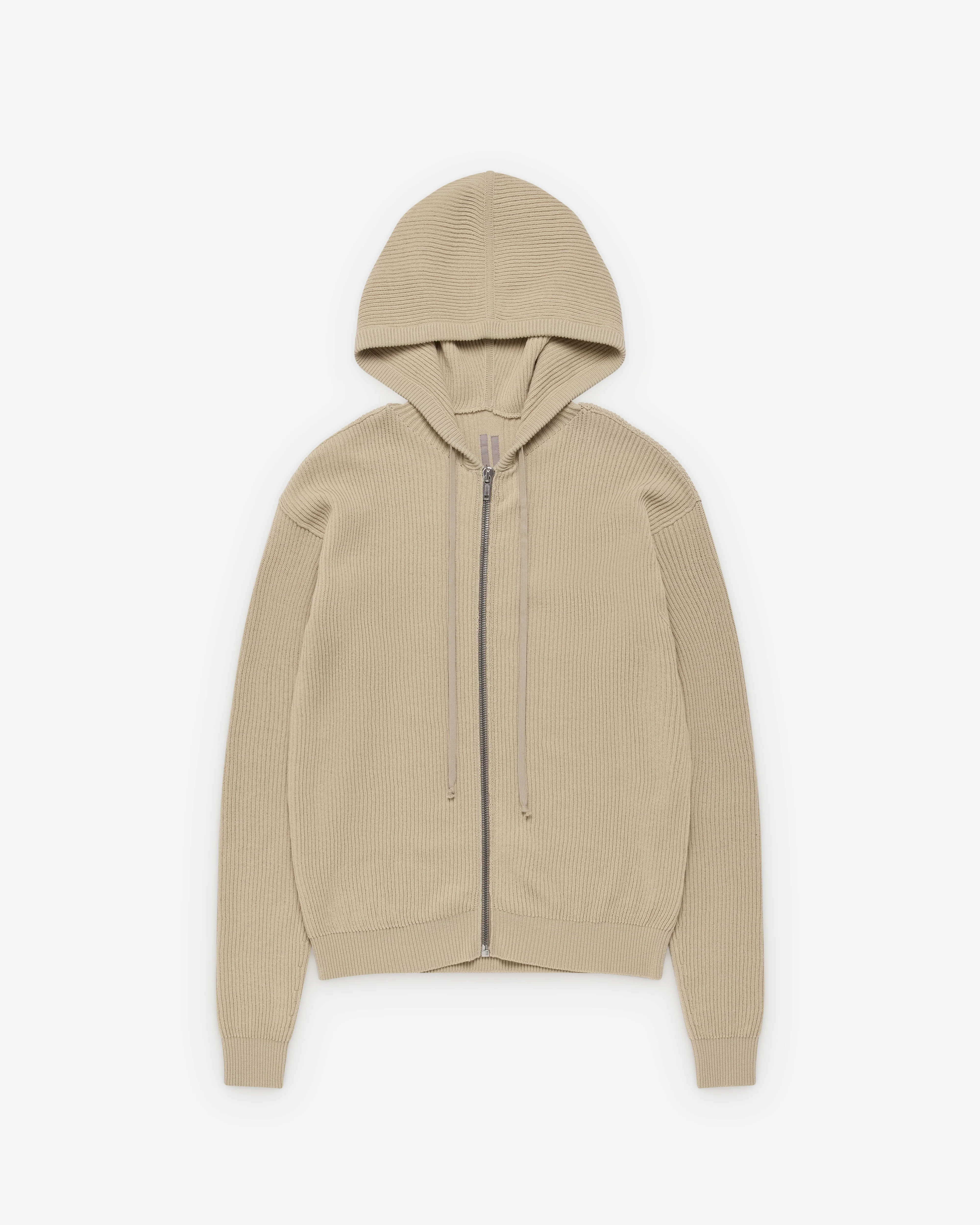 Rick Owens - Men's Zip Knitted Hoodie - (DNA)