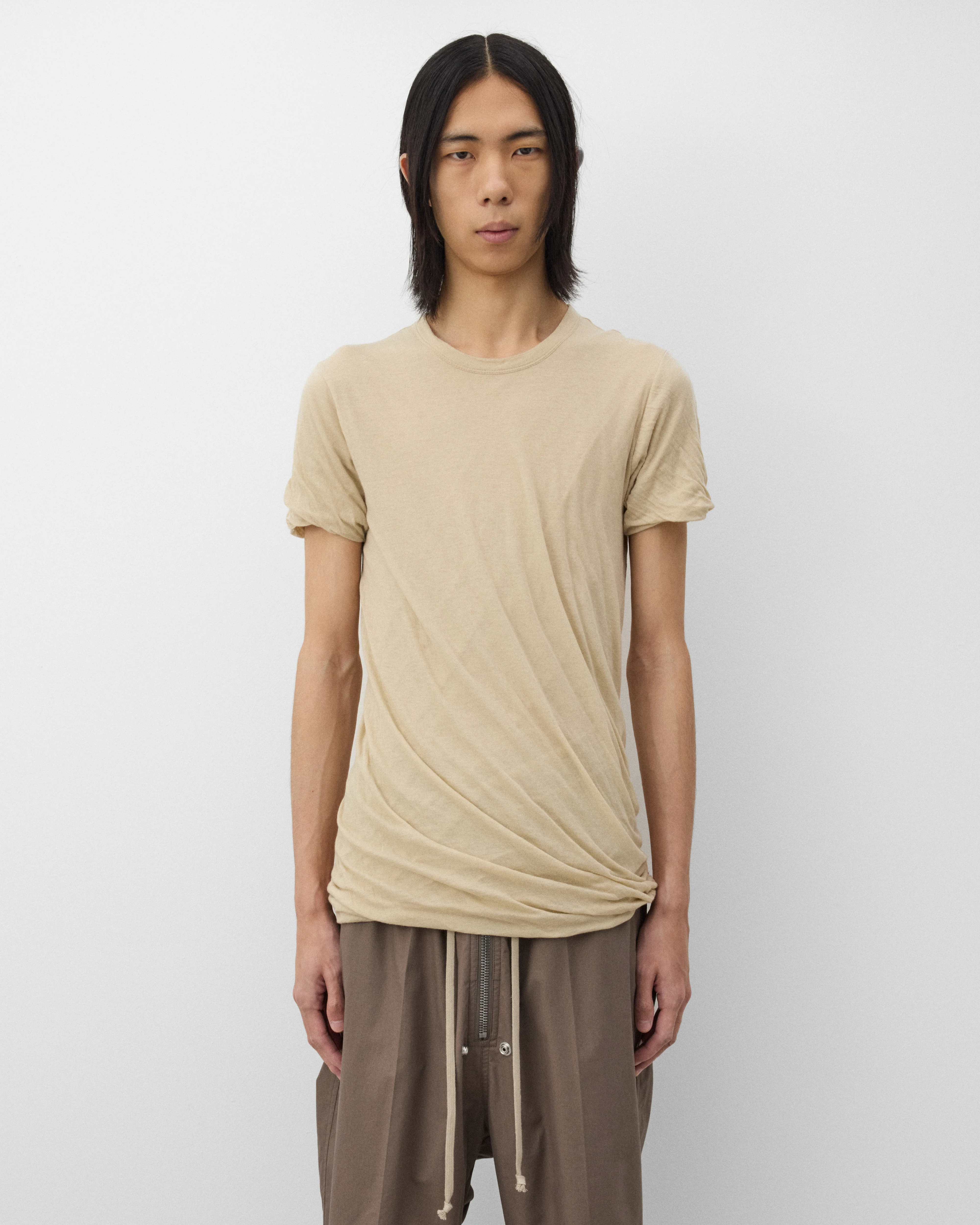 Rick Owens - Men's Basic SL T-Shirt - (Milk) - Image 3