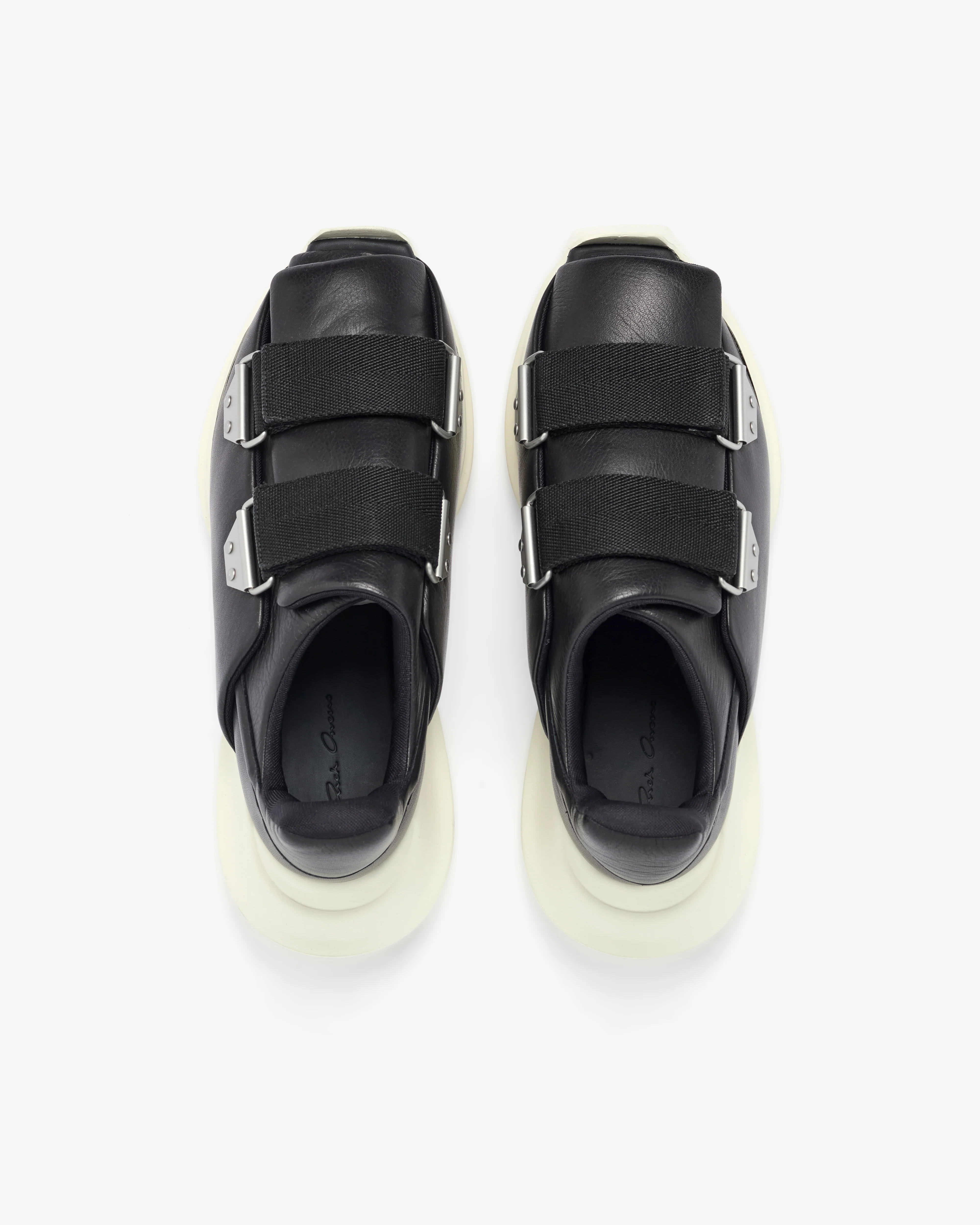 Rick Owens - Men's Burritogeth Shoes - (Black/Milk) - Image 4