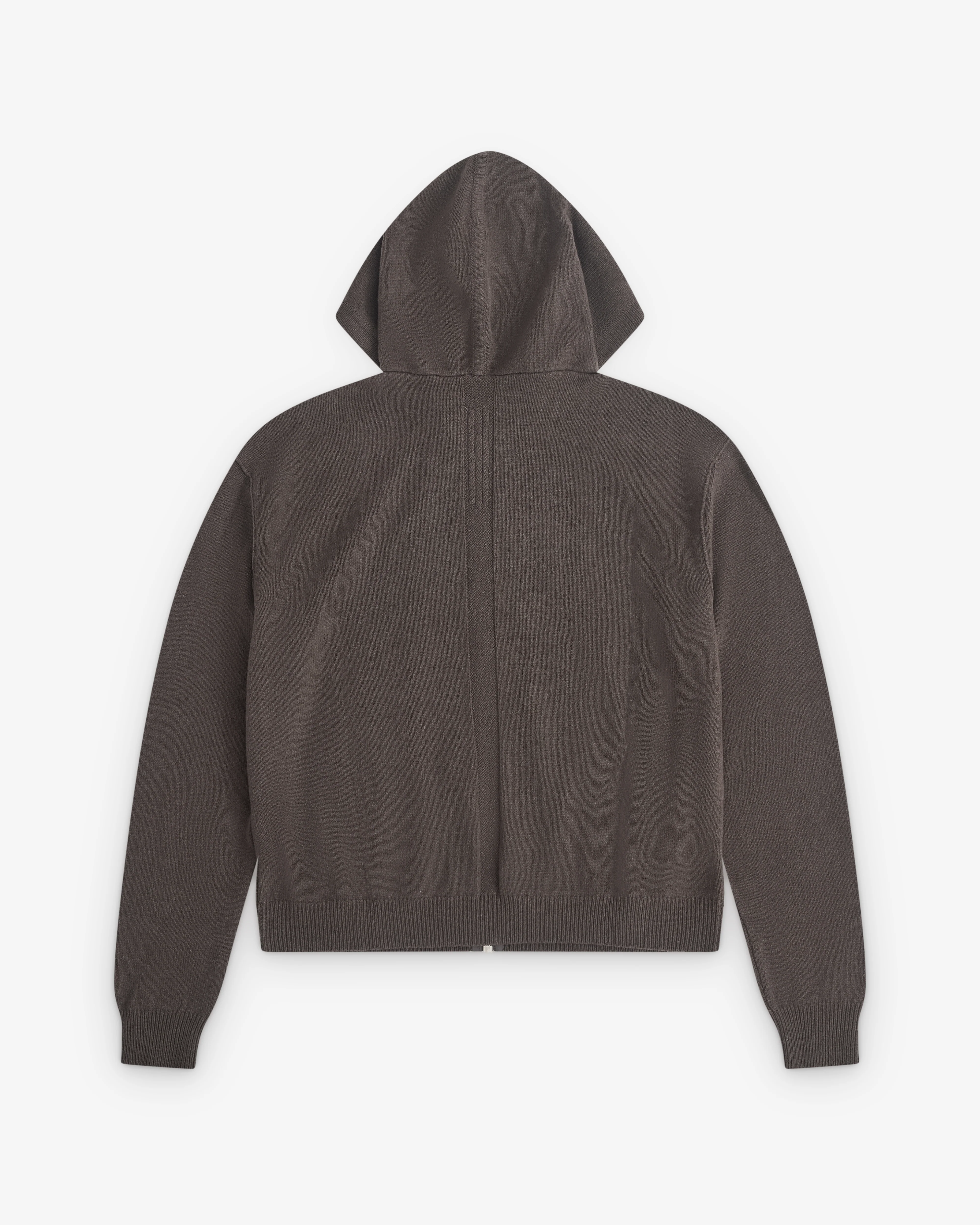 Rick Owens - Men’s Zipped Hoodie - (Dark Dust) - Image 2