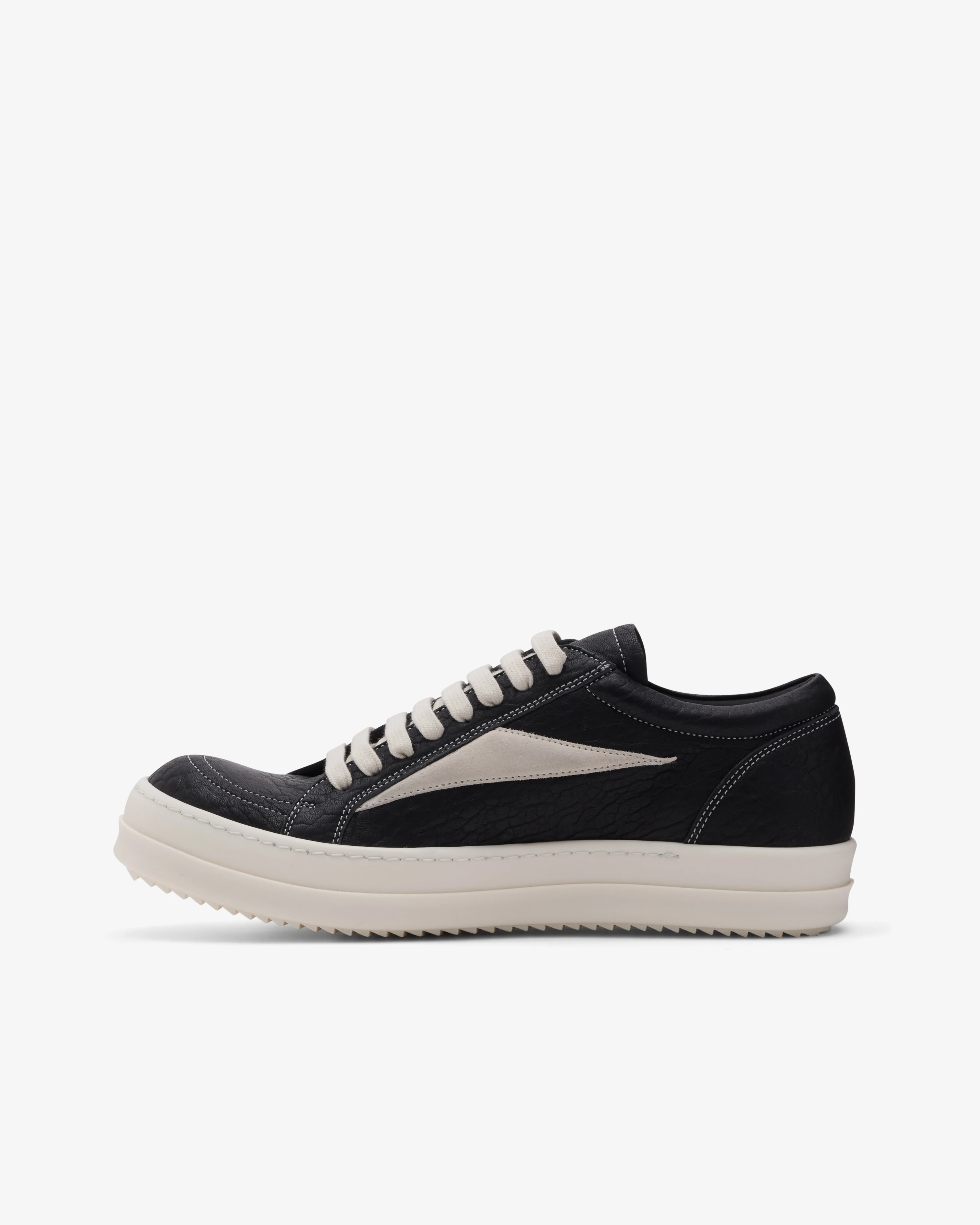 Rick Owens  - Men's Vintage Sneaks - (Black) - Image 2