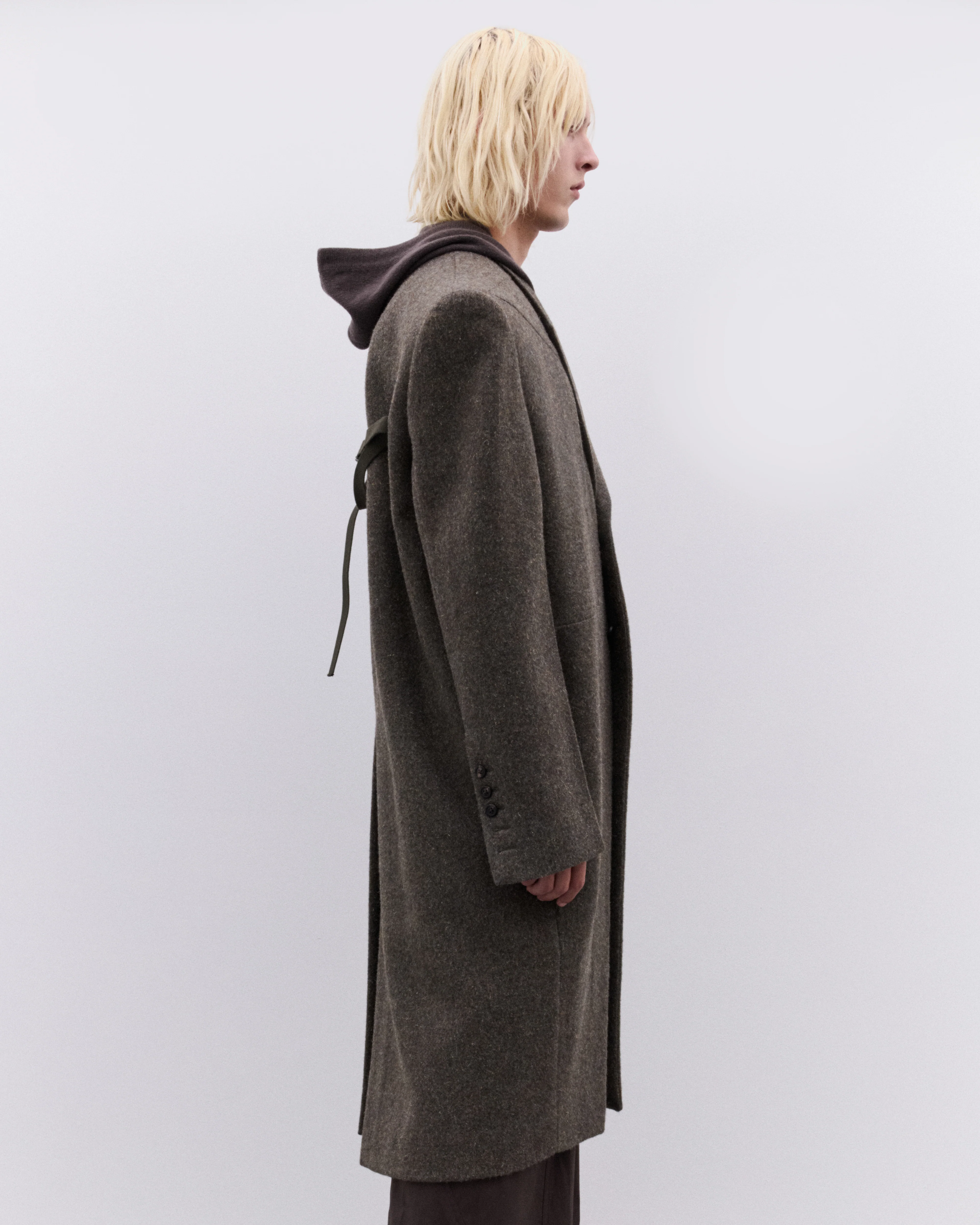 Rick Owens - Men’s Fogpocket Ricks Coat - (Bosco) - Image 4
