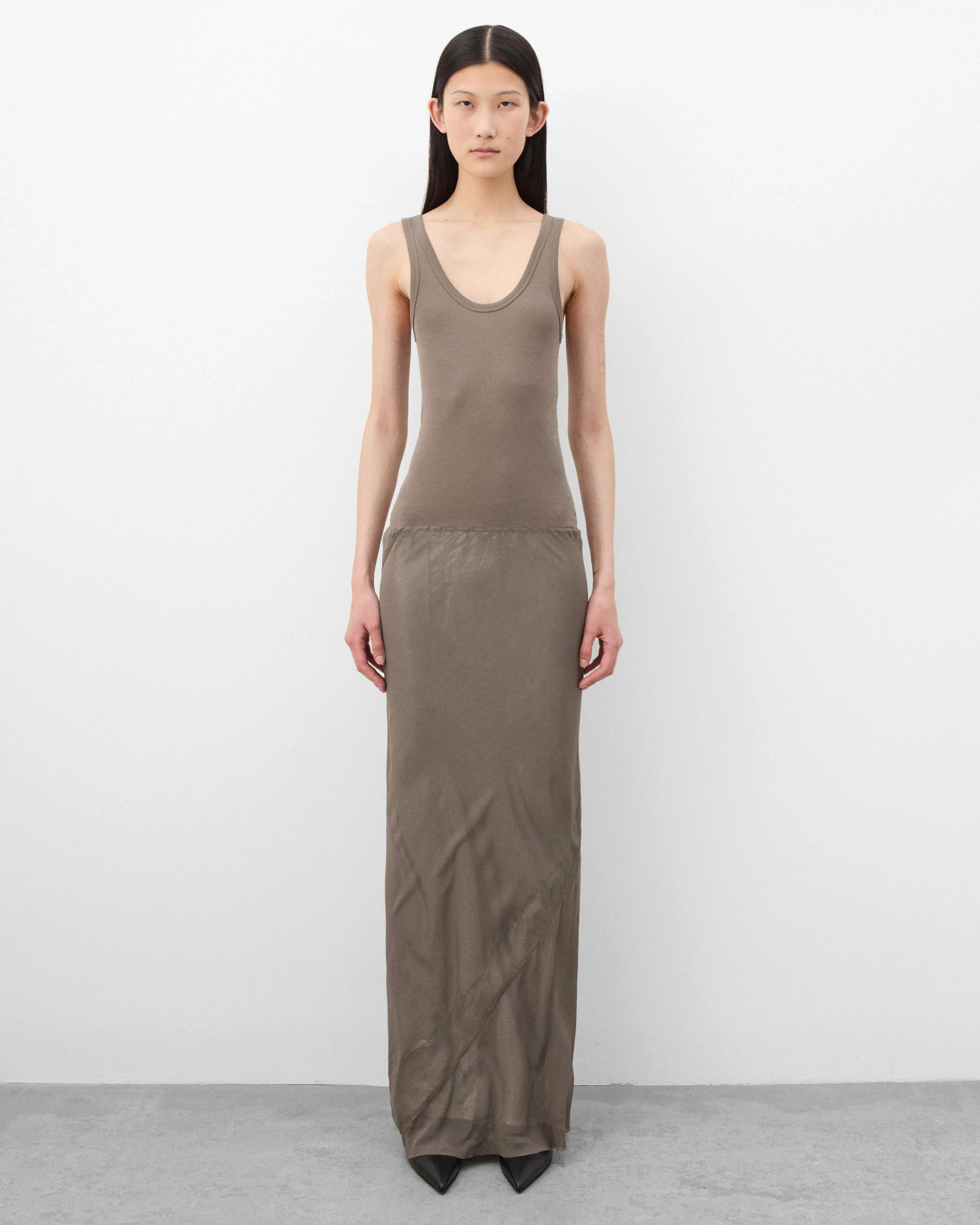 Rick Owens - Women's Knit Dafne Dress - (Brown) - Image 3