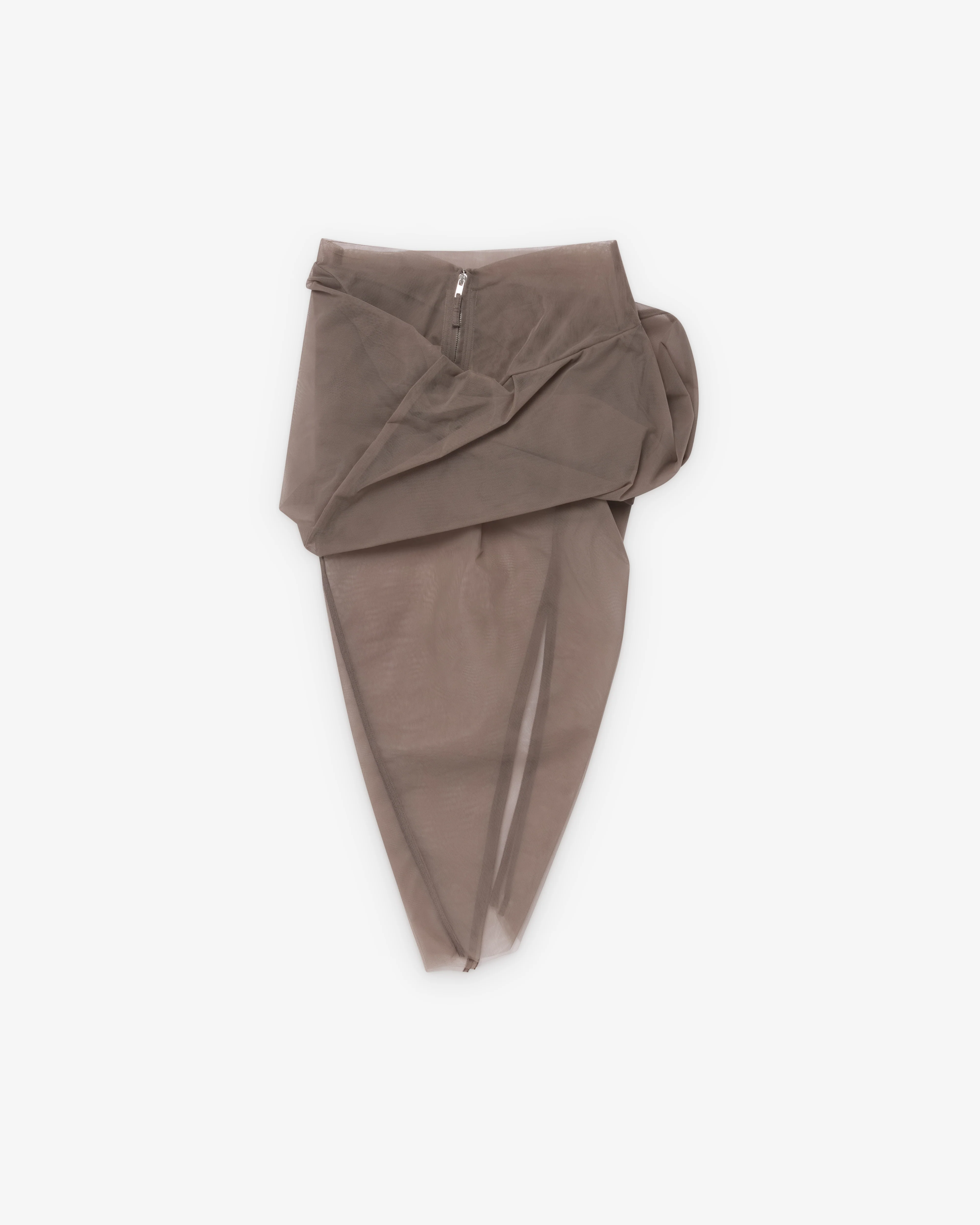 Rick Owens - Women's Draped Calf Skirt - (Dust) - Image 2