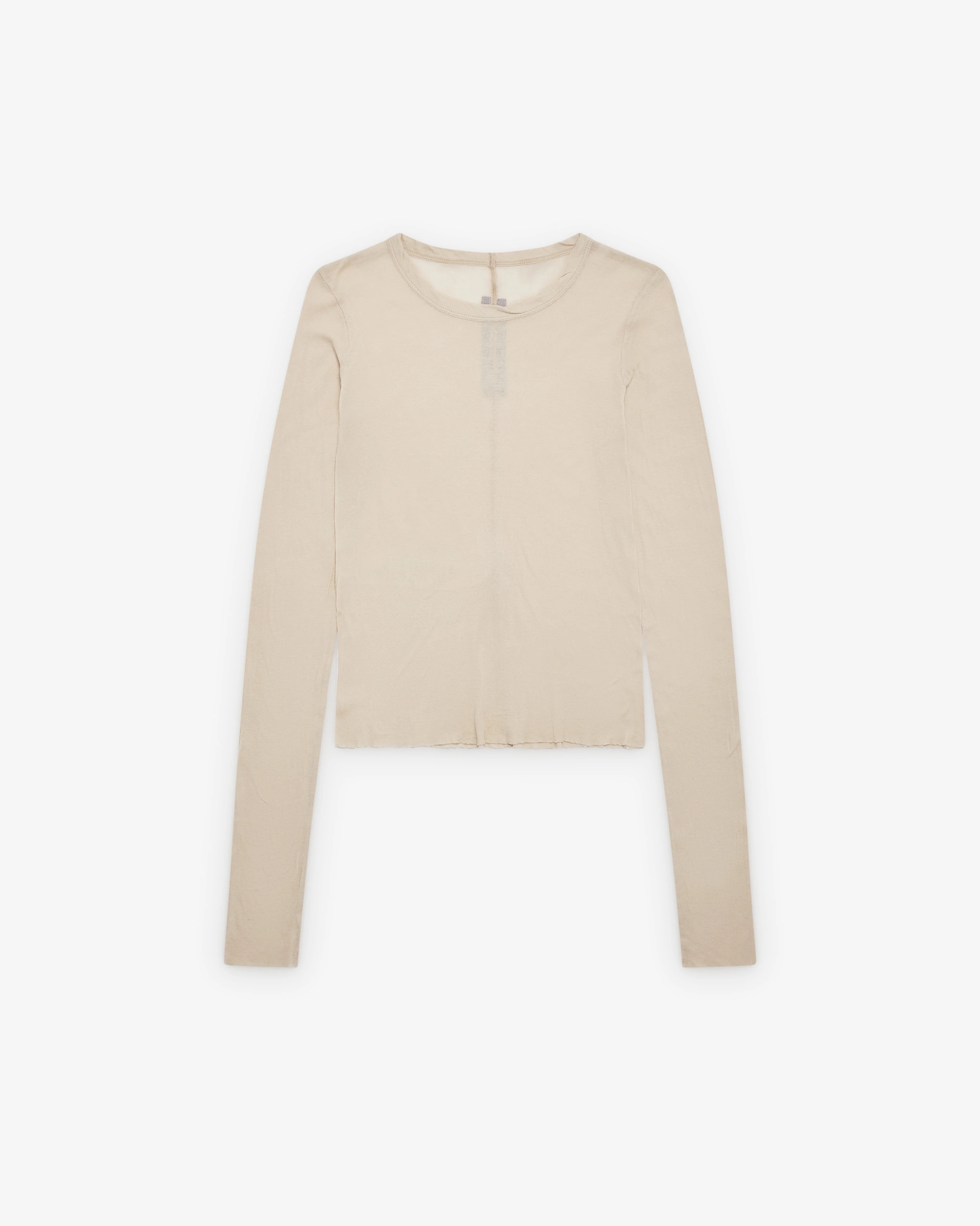 Rick Owens - Women's Cropped Rib LS Knit - (Sand)