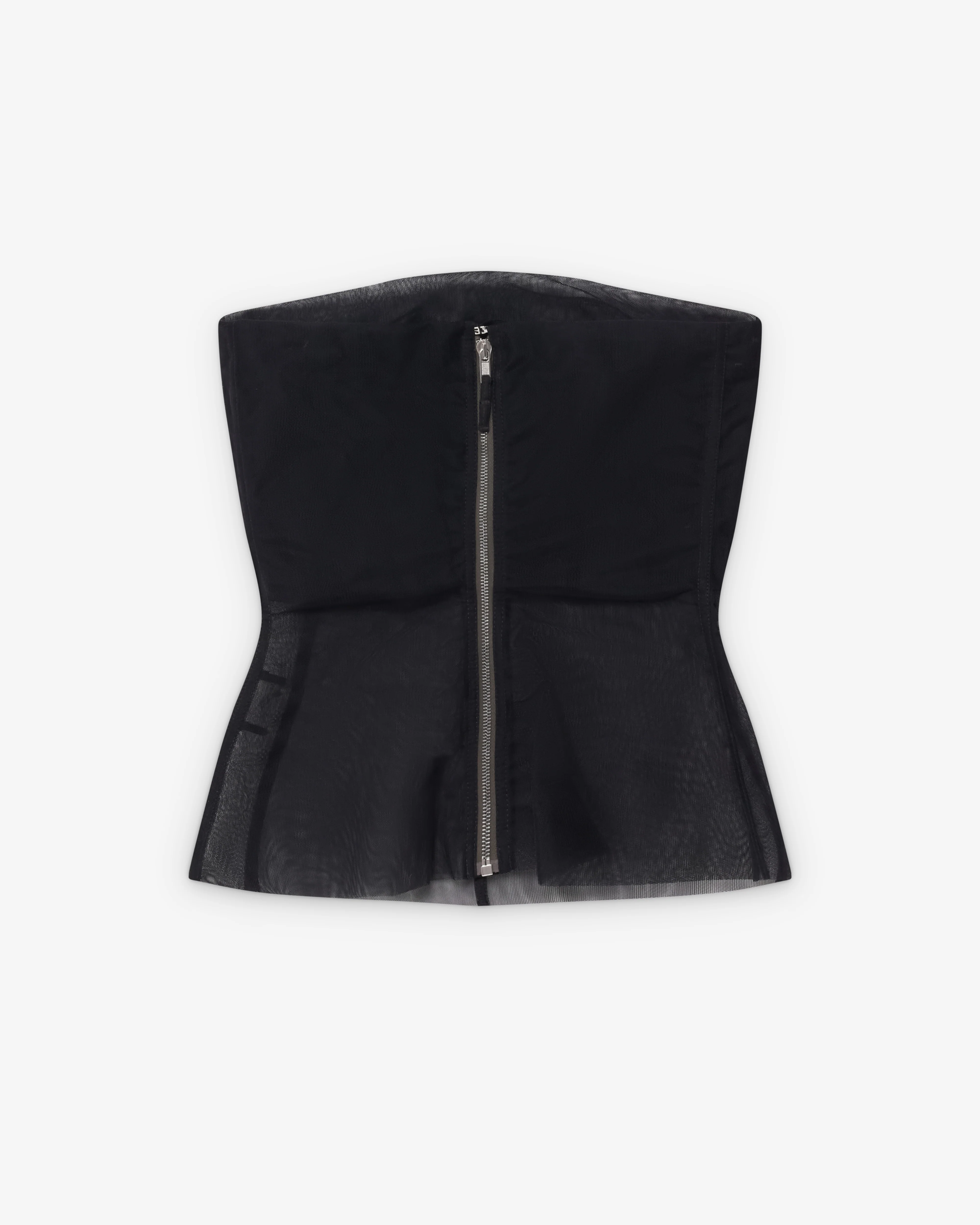 Rick Owens - Women's Strapless Bustier - (Black) - Image 2