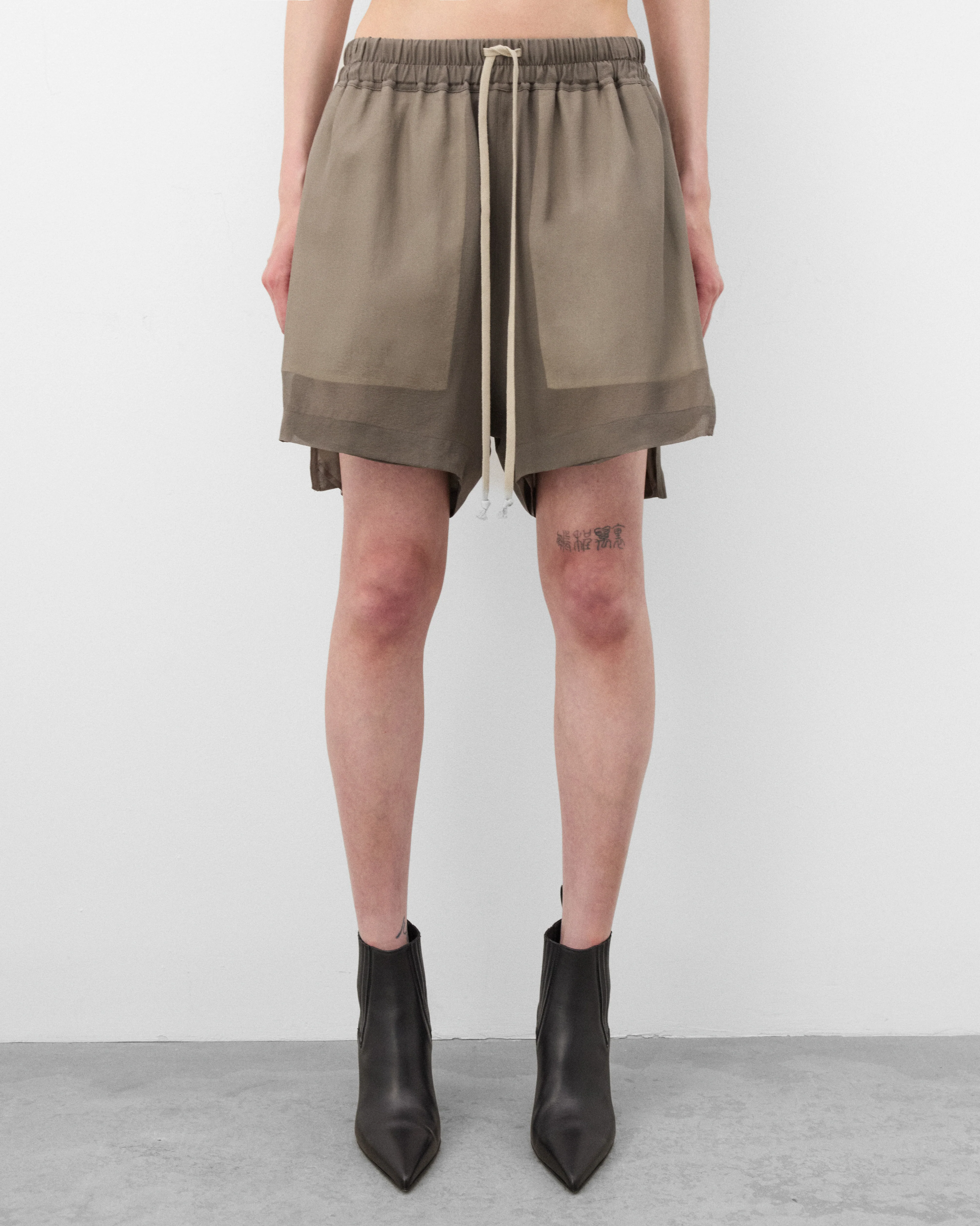Rick Owens - Women's Boxers Shorts - (Dust) - Image 3