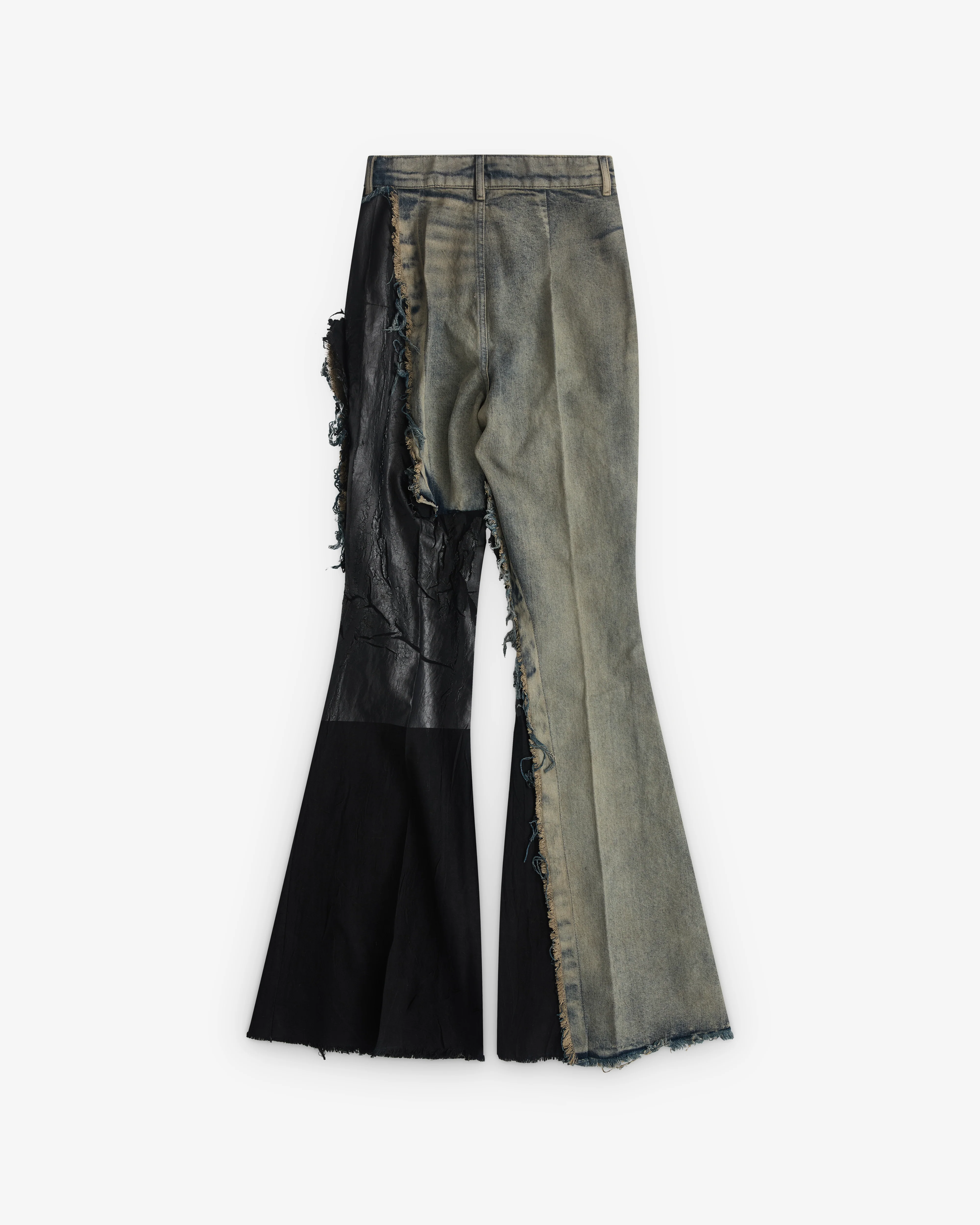 Rick Owens - Women’s Denim Bolan Trousers - (Dirt) - Image 2