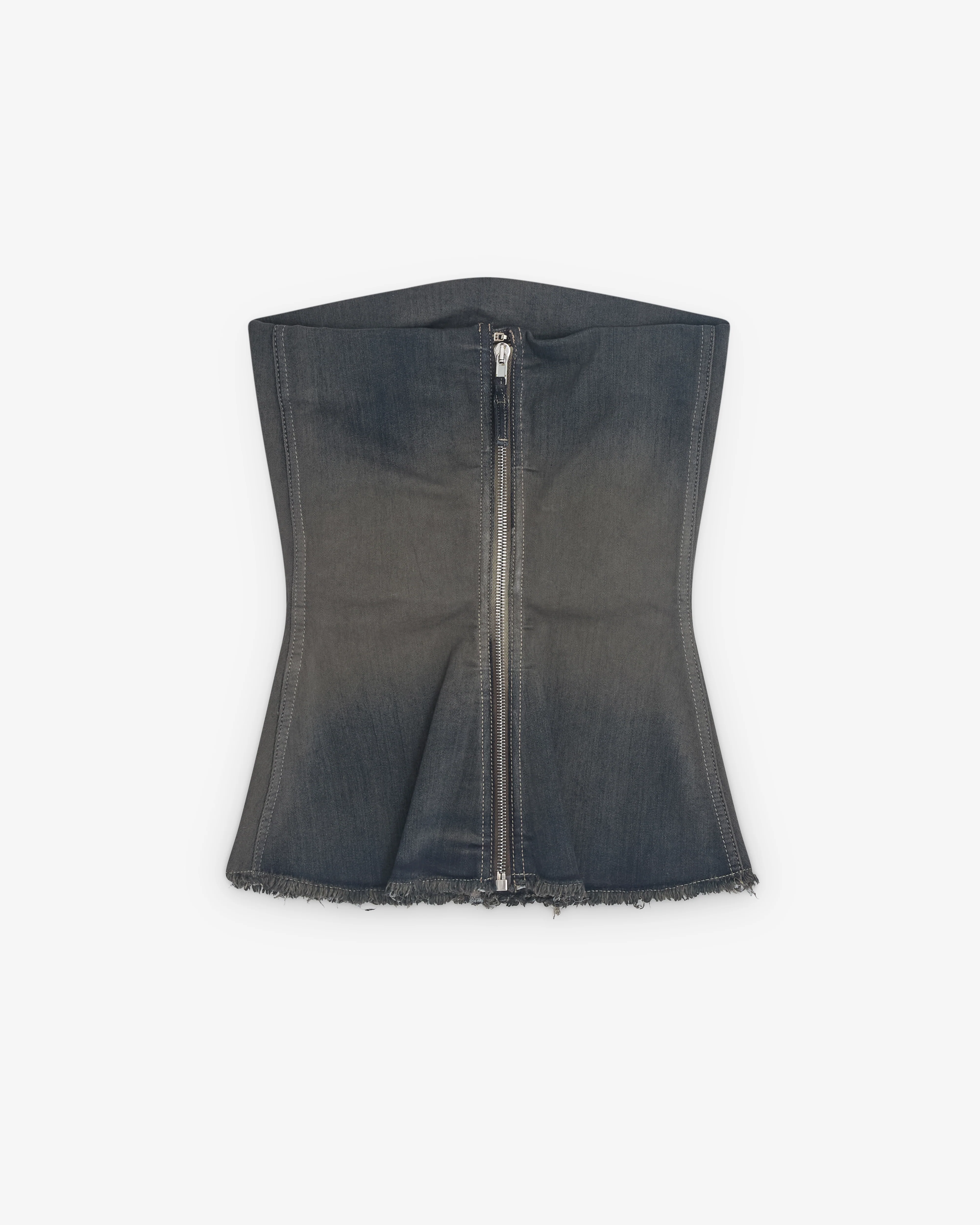 Rick Owens - Women’s Bustier Top - (Dark Dust) - Image 2