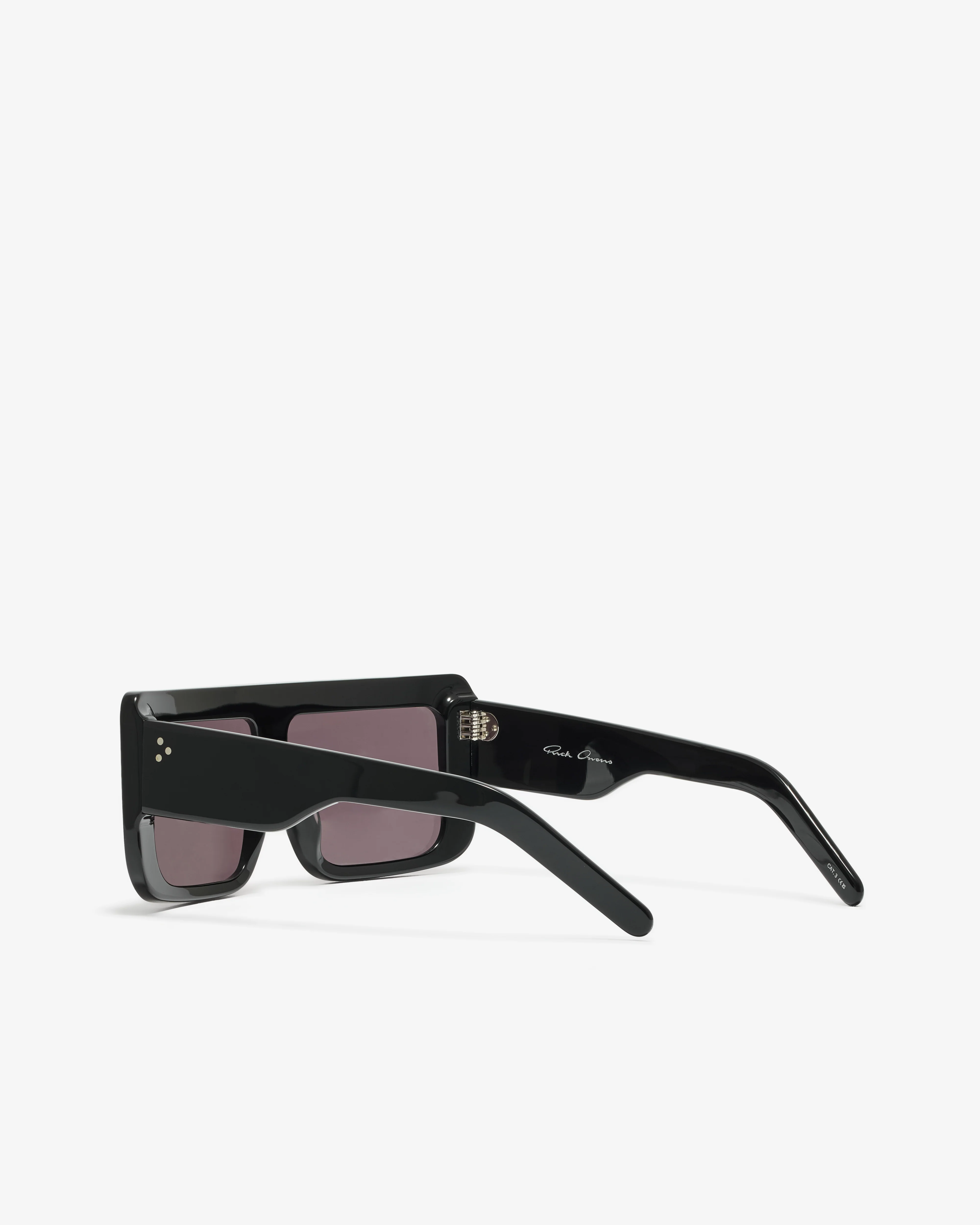 Rick Owens - Women’s Documenta Sunglasses - (Black) - Image 2