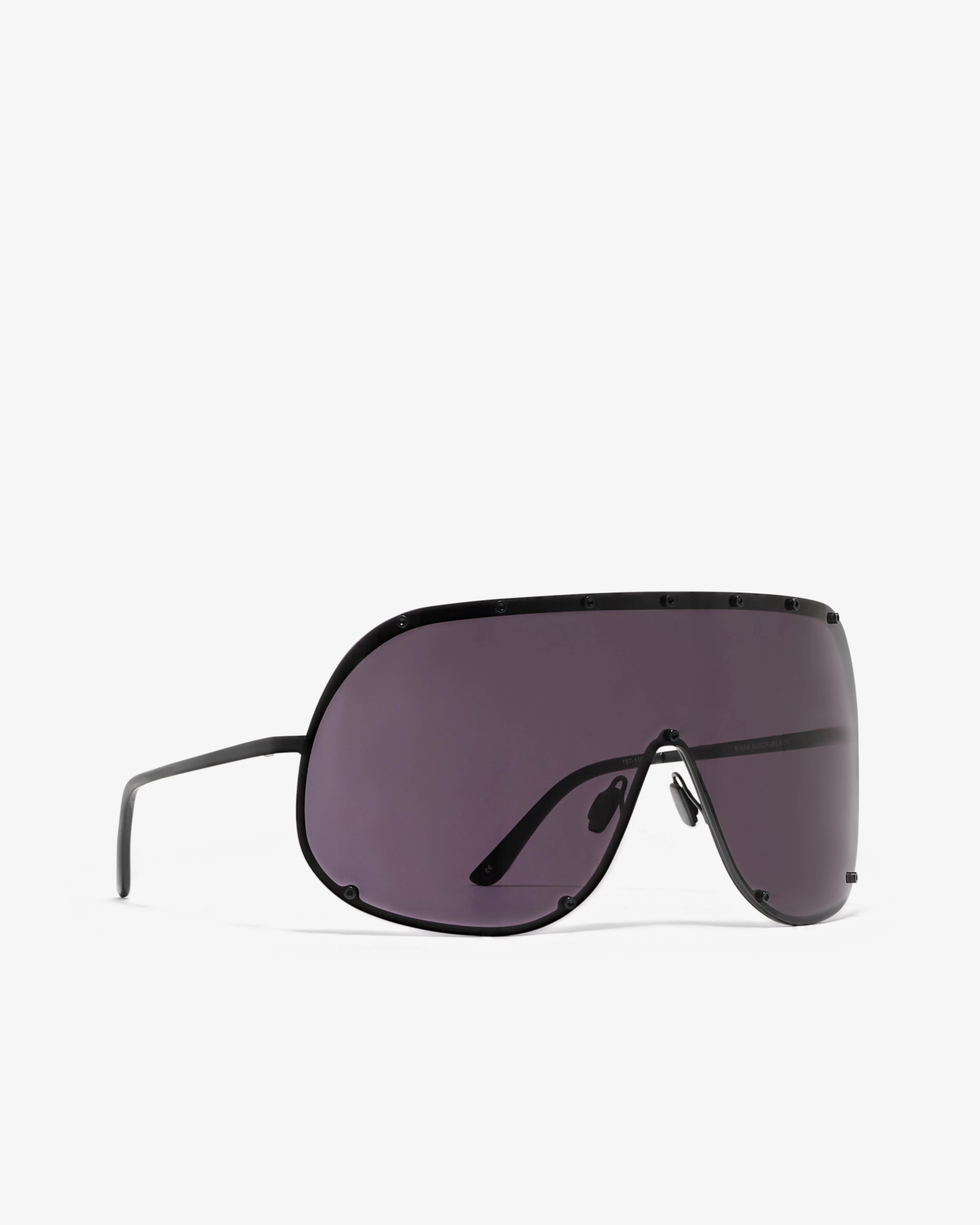 Rick Owens - Women’s Sunglasses Shield - (Black) - Image 2