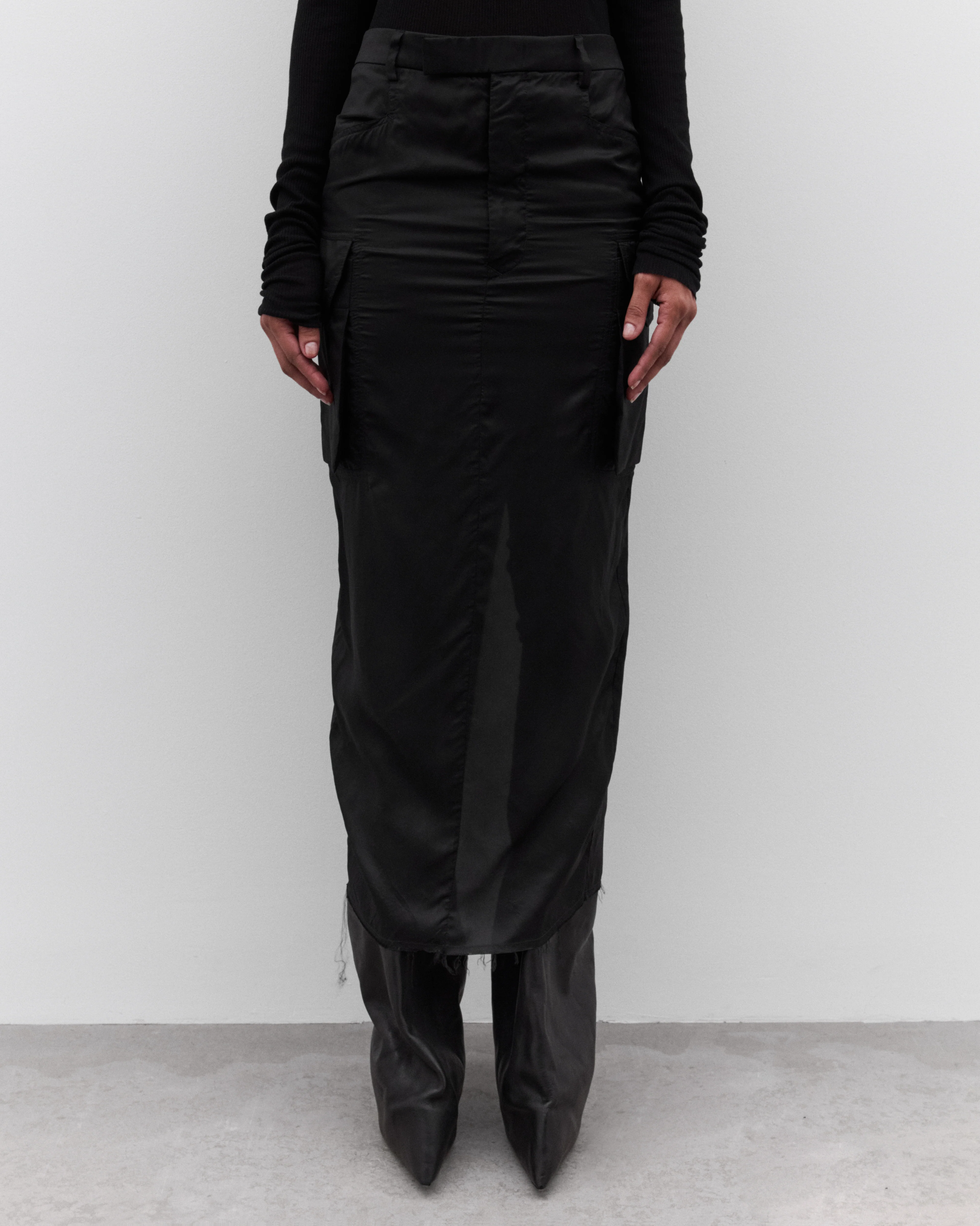 Rick Owens - Women’s Firbanks Skirt - (Black) - Image 3