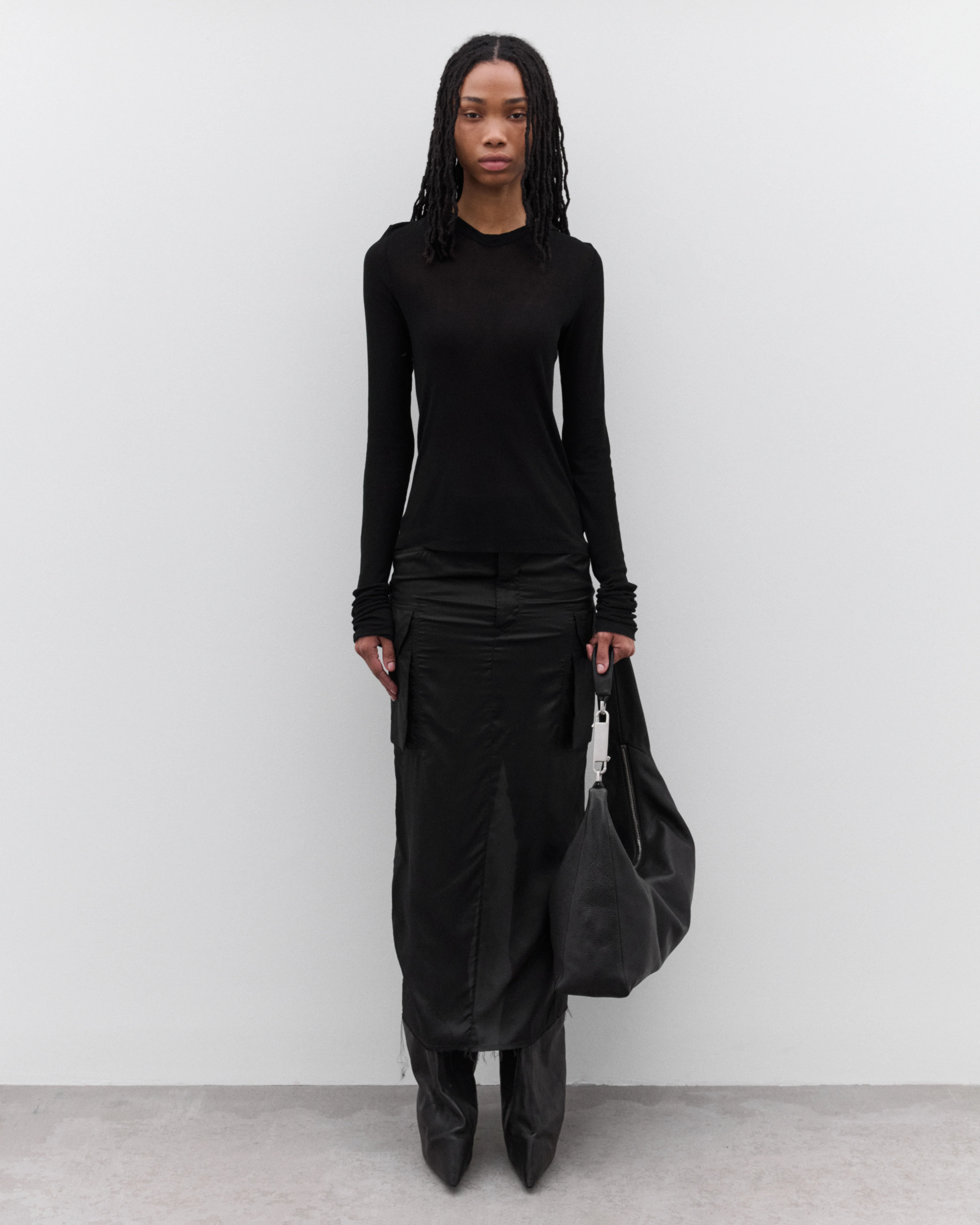 Rick Owens - Women’s Firbanks Skirt - (Black) - Image 6