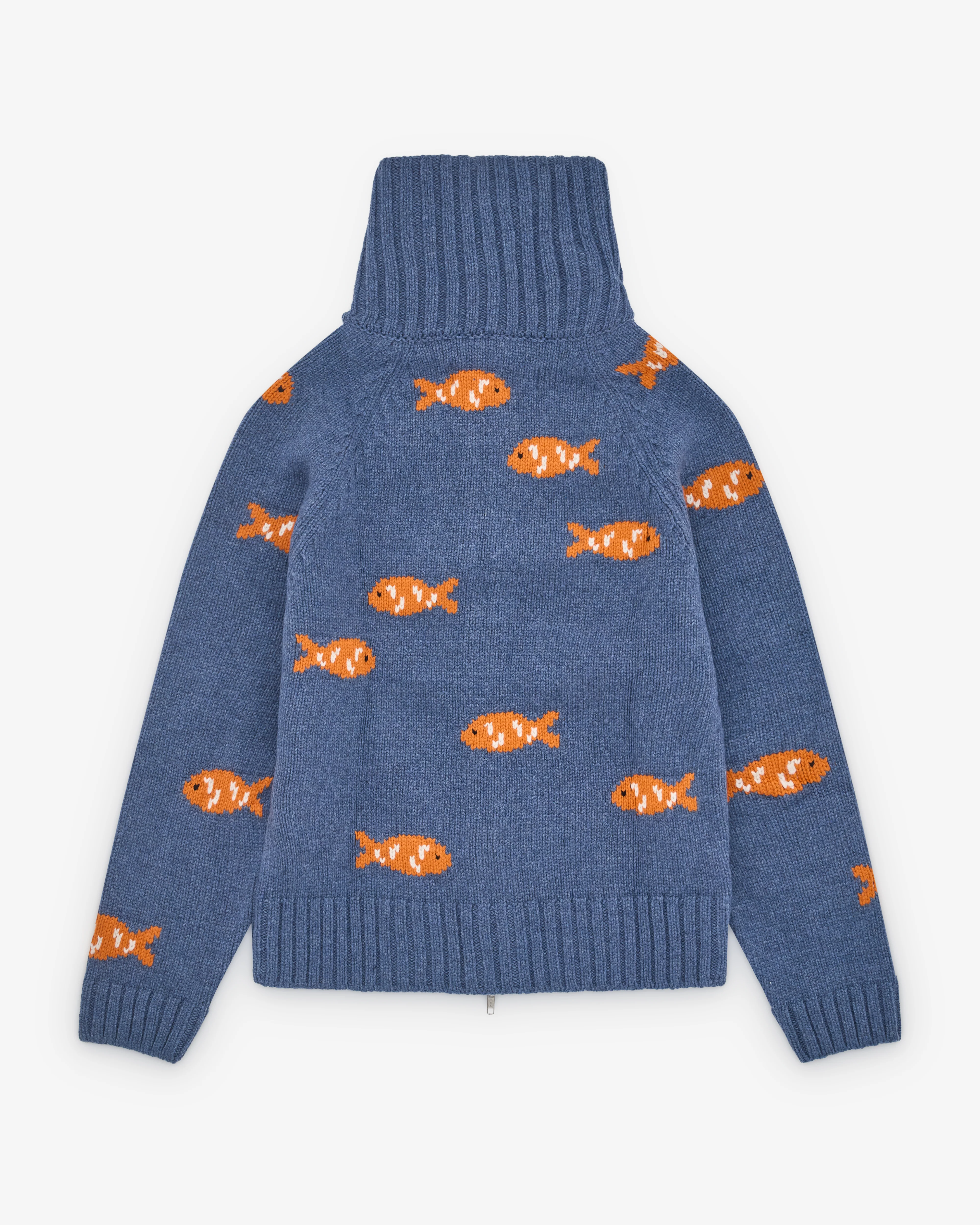 S.S. Daley - Men's Archie Knit - (Blue/Orange) - Image 2