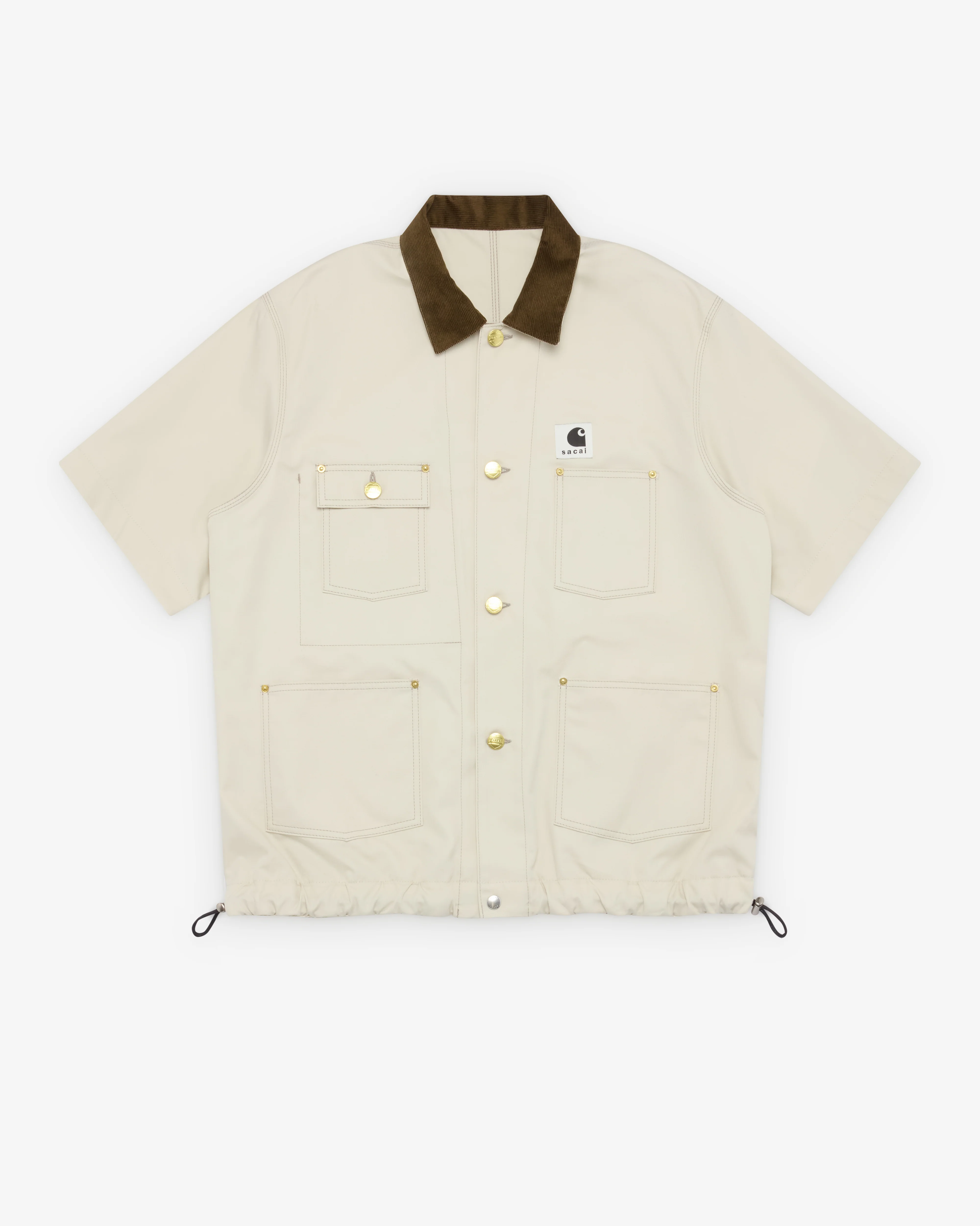 Sacai - Men's Carhartt WIP Duck Shirt - (Off White)