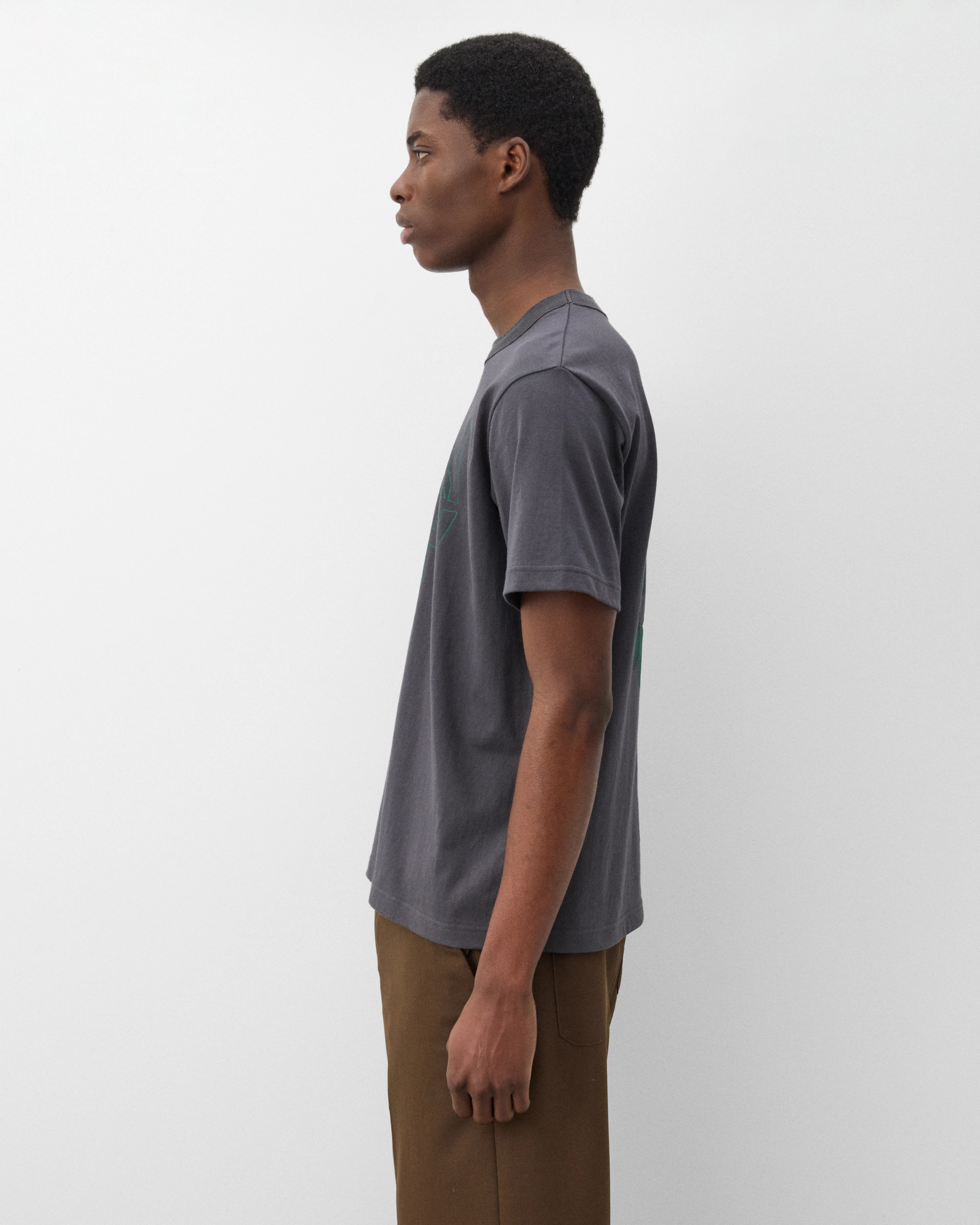 sacai - Men's Geoff Sacai Print T-Shirt - (Black) - Image 4