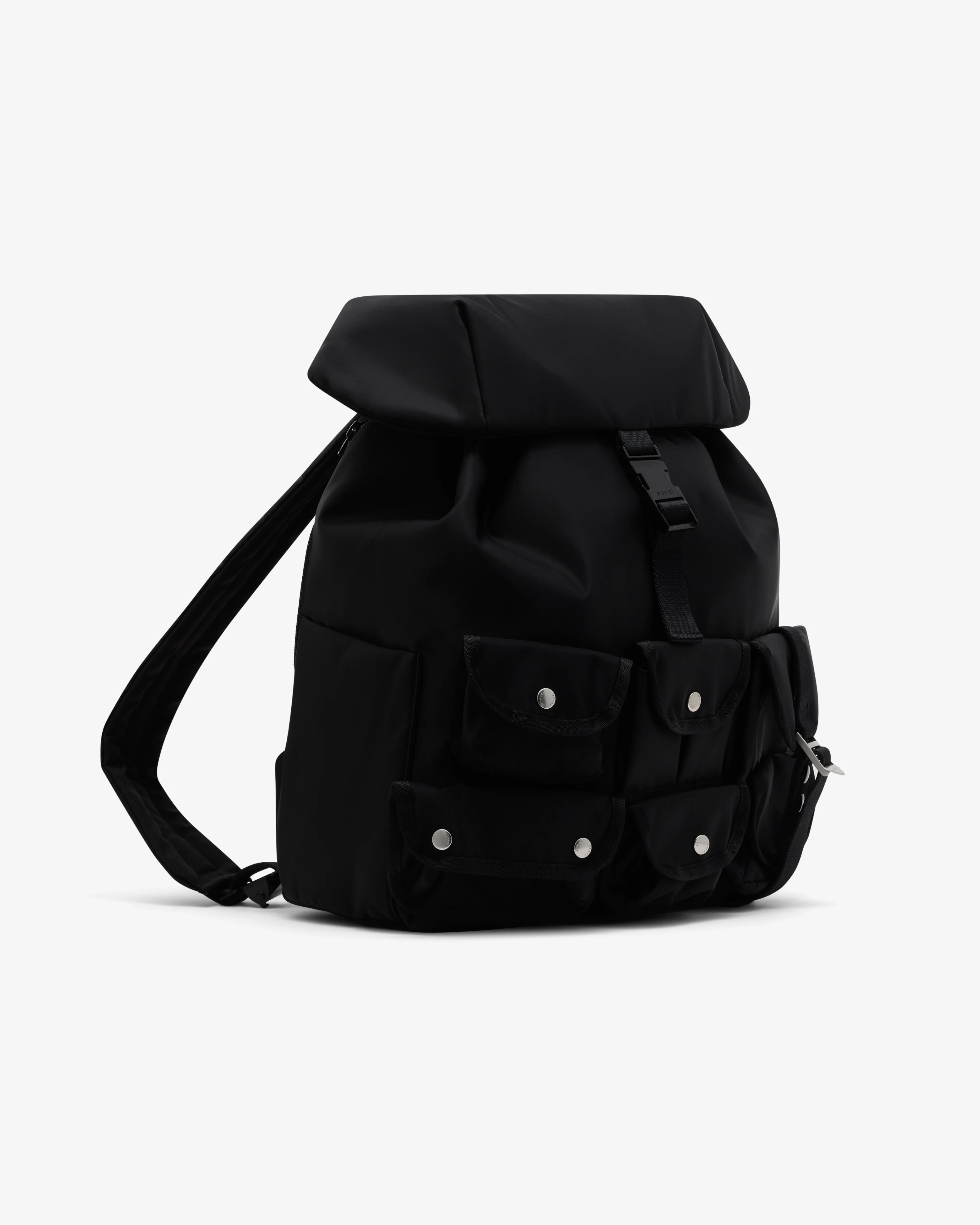 Sacai  - Men's Nylon Back Pack - (Black) - Image 2