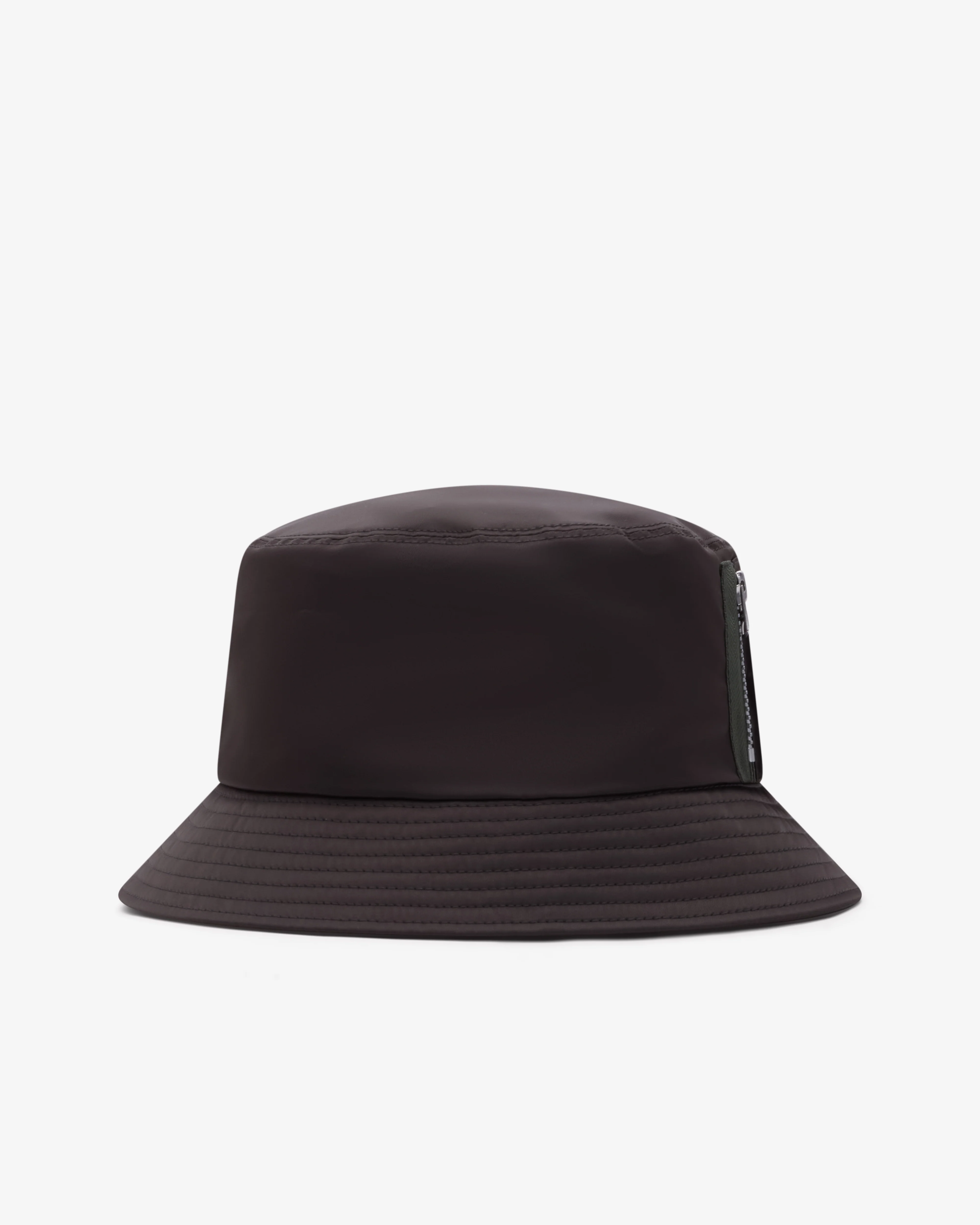 Sacai - Zip Pocket Hat - (Khaki/Brown) - Image 2
