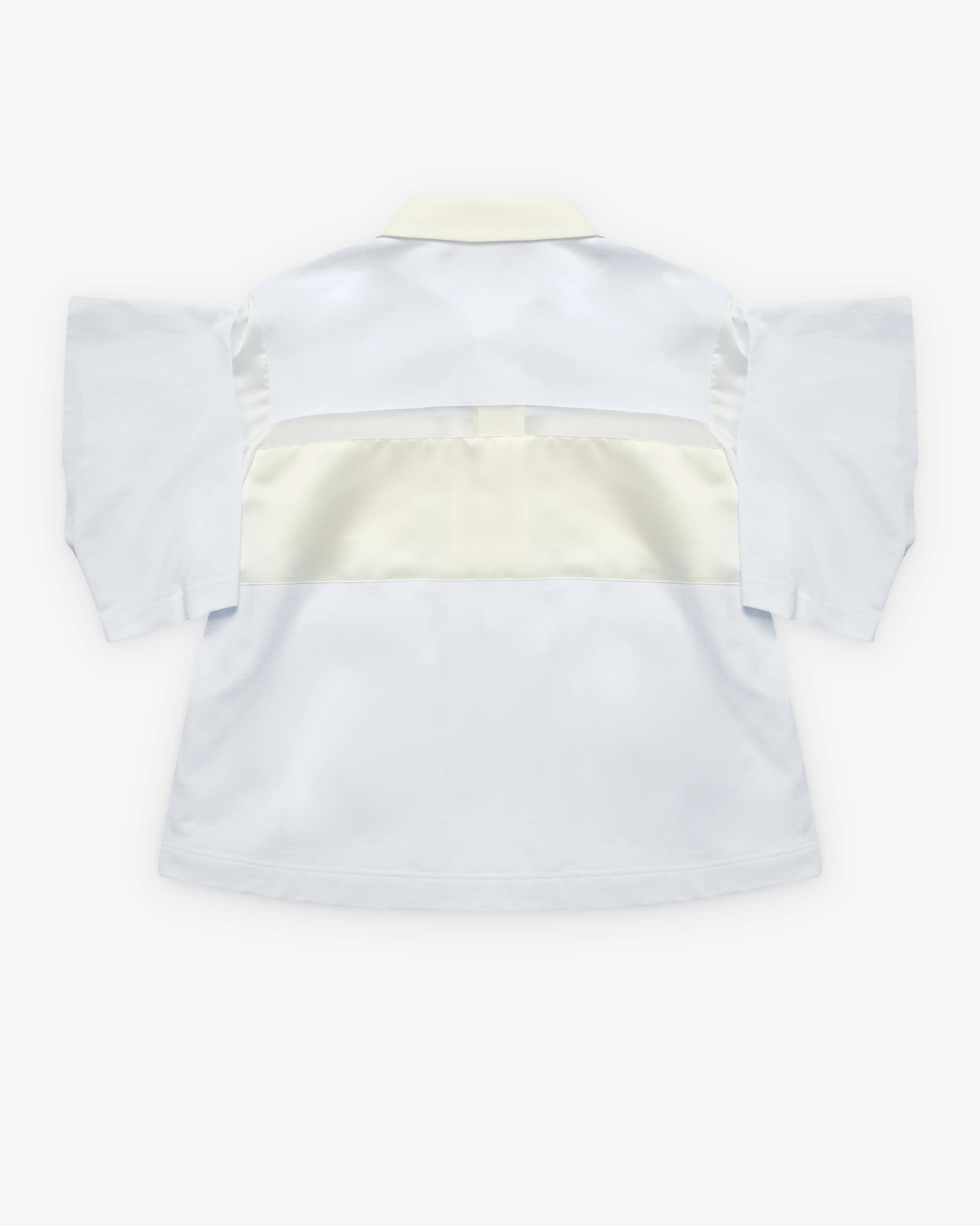 sacai - Women's Cotton Jersey Pullover - (White) - Image 2