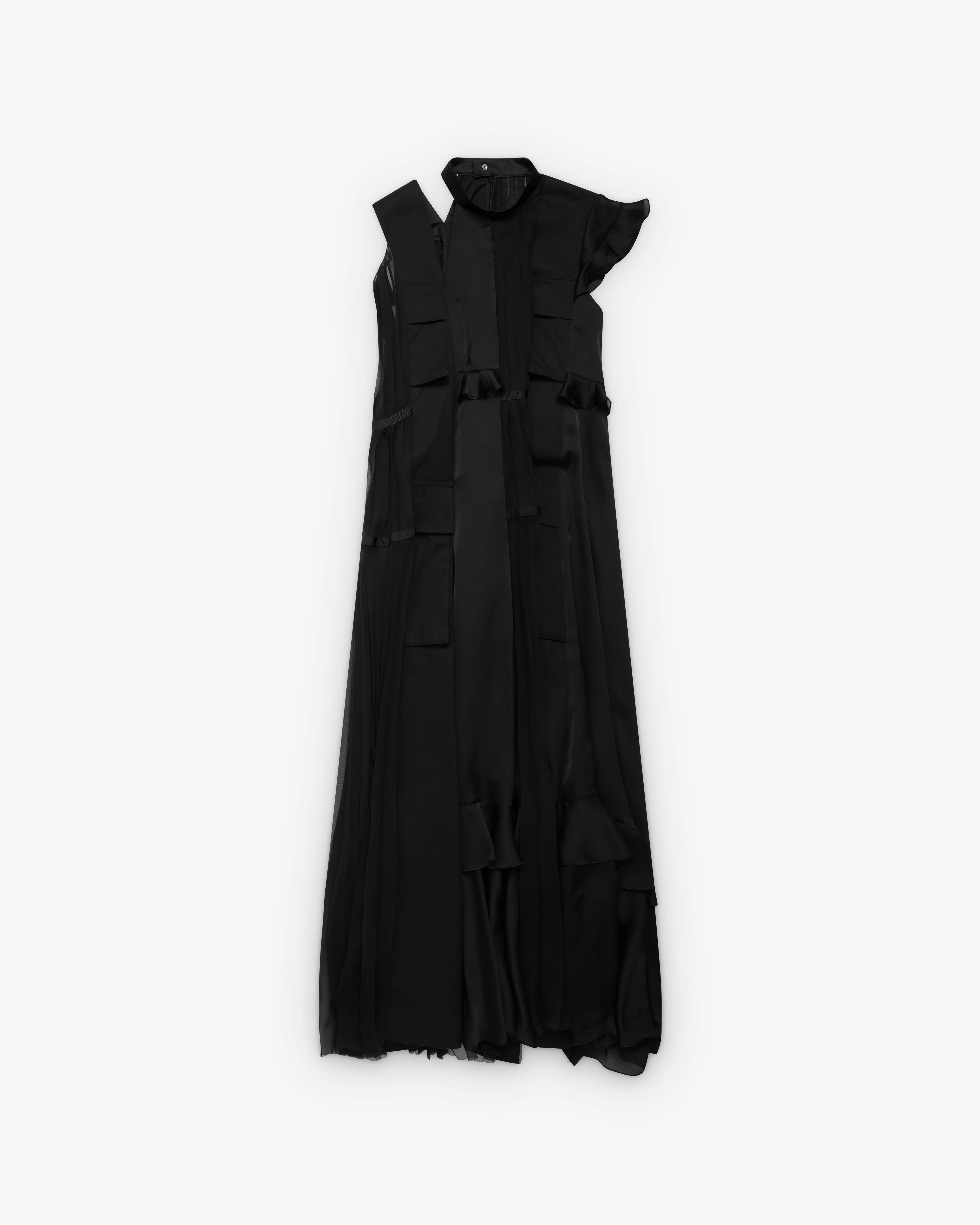 Sacai - Women's Fabric Mix Dress - (Black)