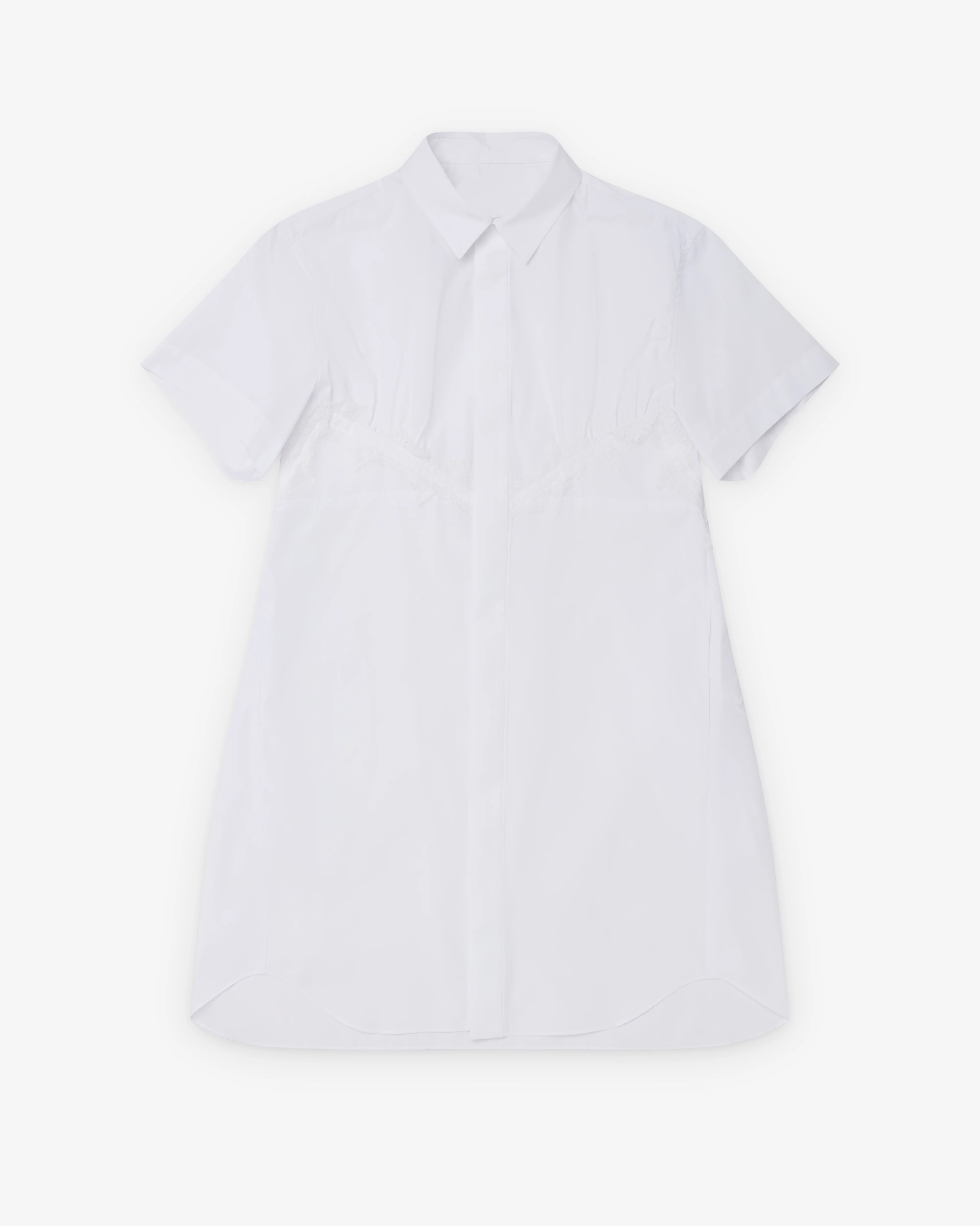 Sacai  - Women's Poplin Dress - (White)