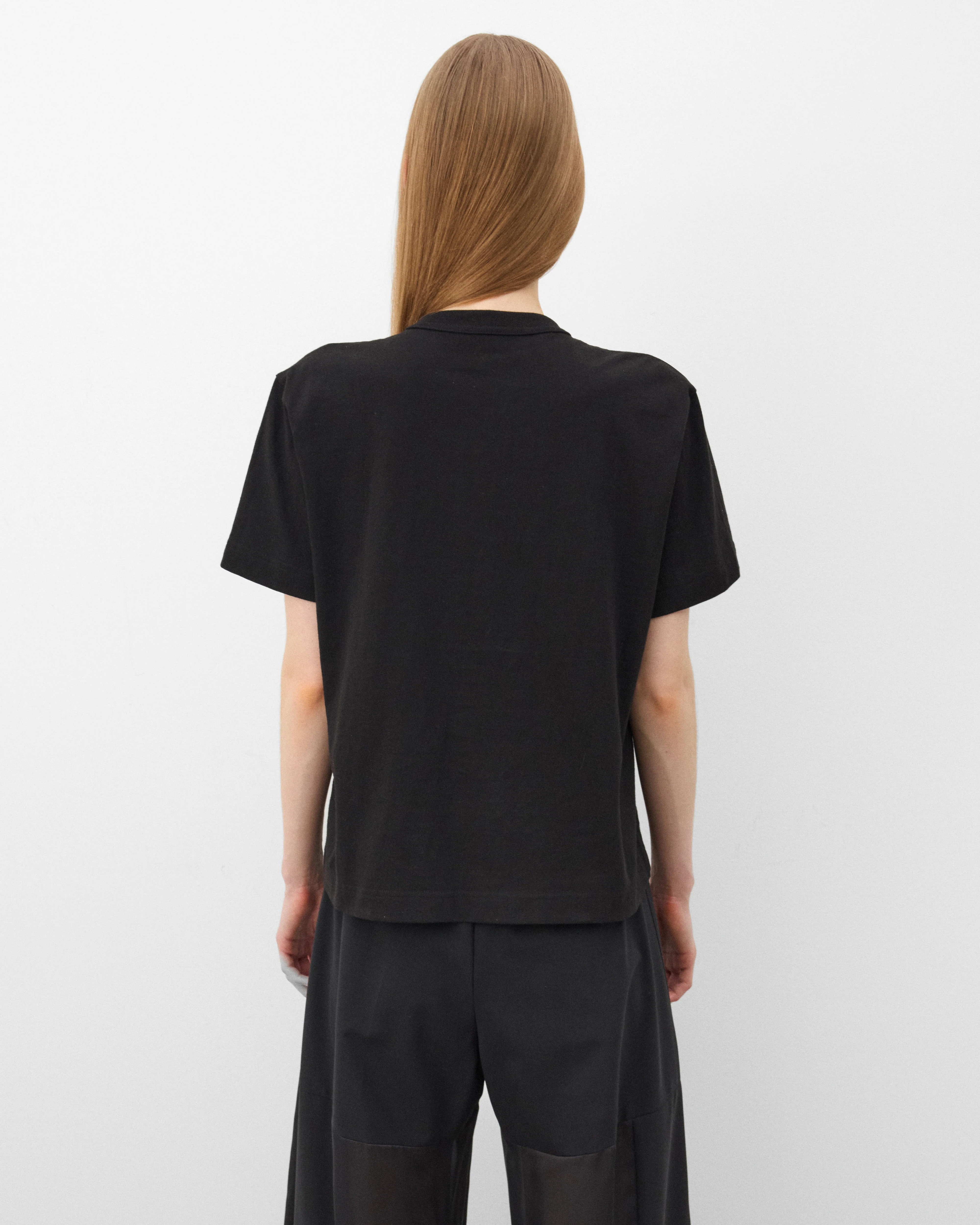 Sacai - Women's Print T-Shirt - (Black) - Image 5