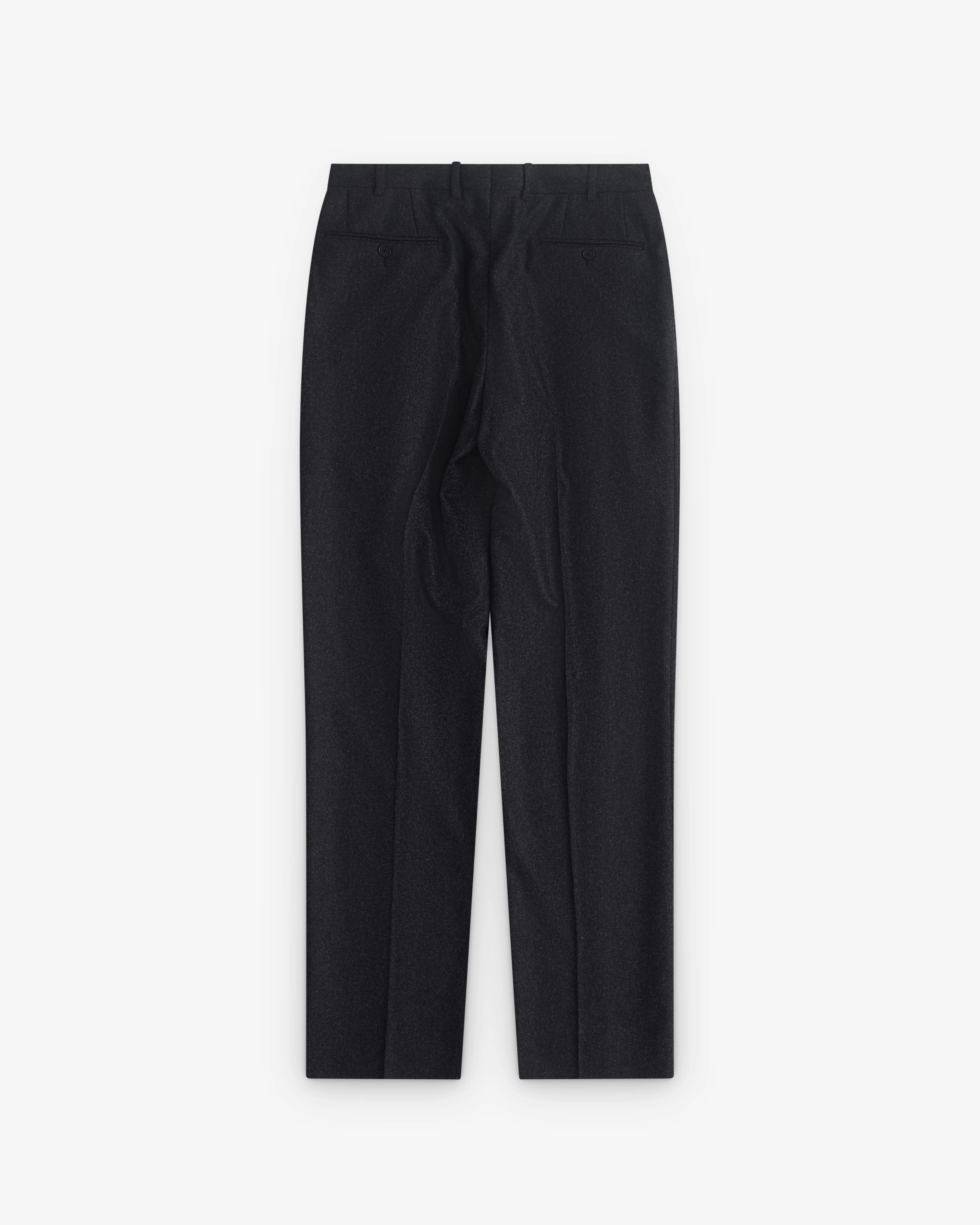 Salon C. Lundman - Men's Double Pleat Trouser - (Dark Grey) - Image 2