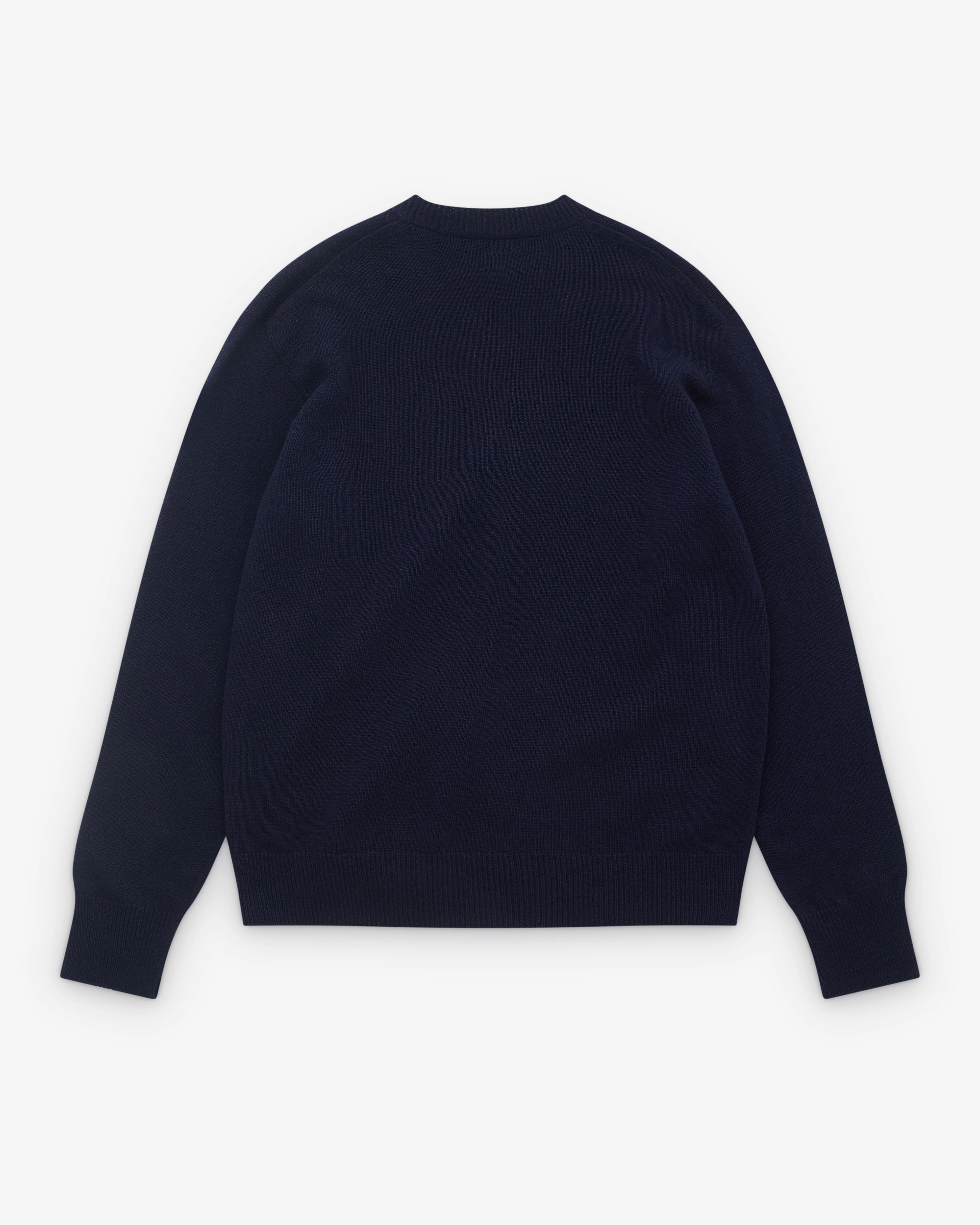 Salon C. Lundman - Men's V Neck Sweater - (Navy) - Image 2