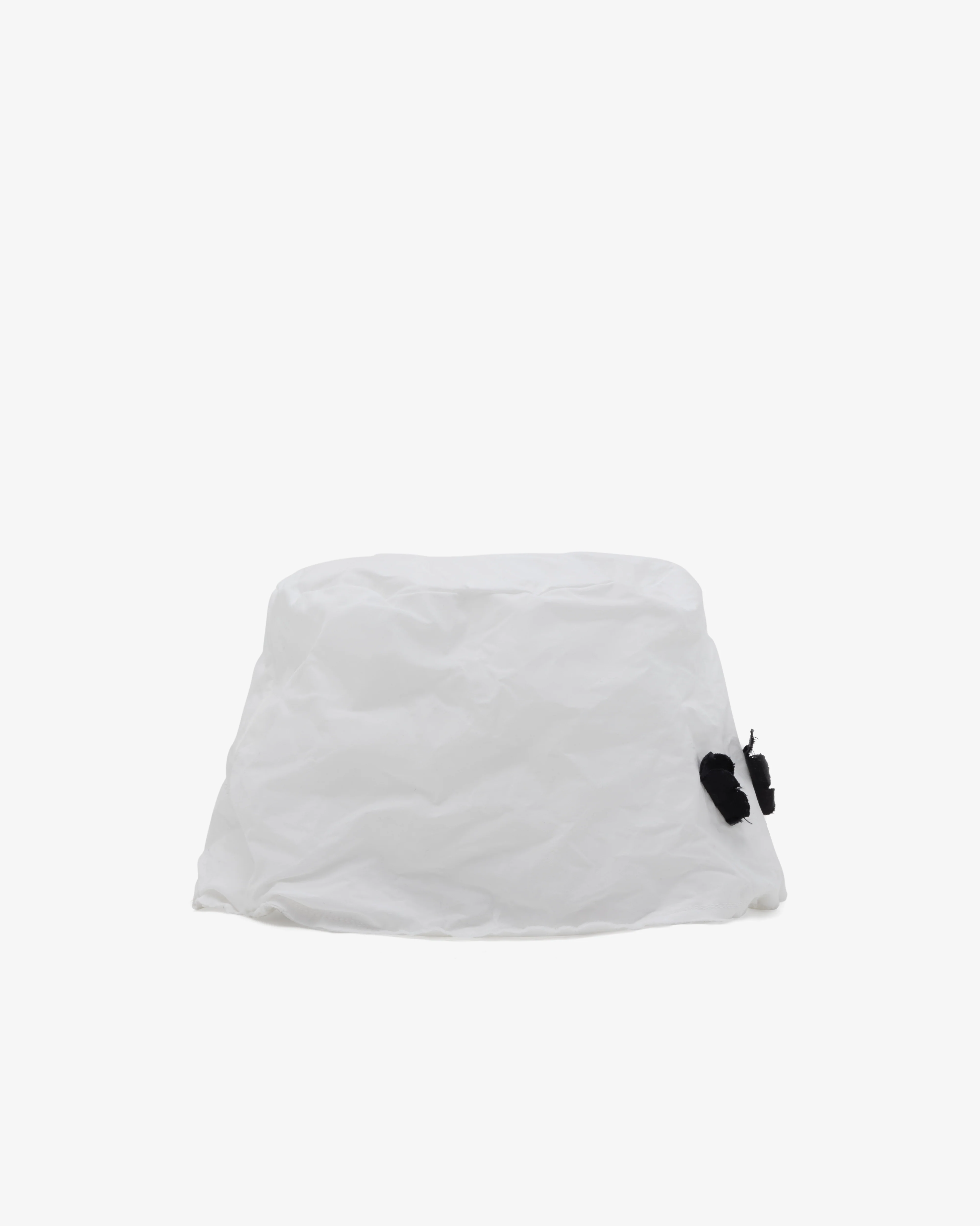 Scha - Women's Summertime Short Flowers Hat - (White/Black) - Image 3