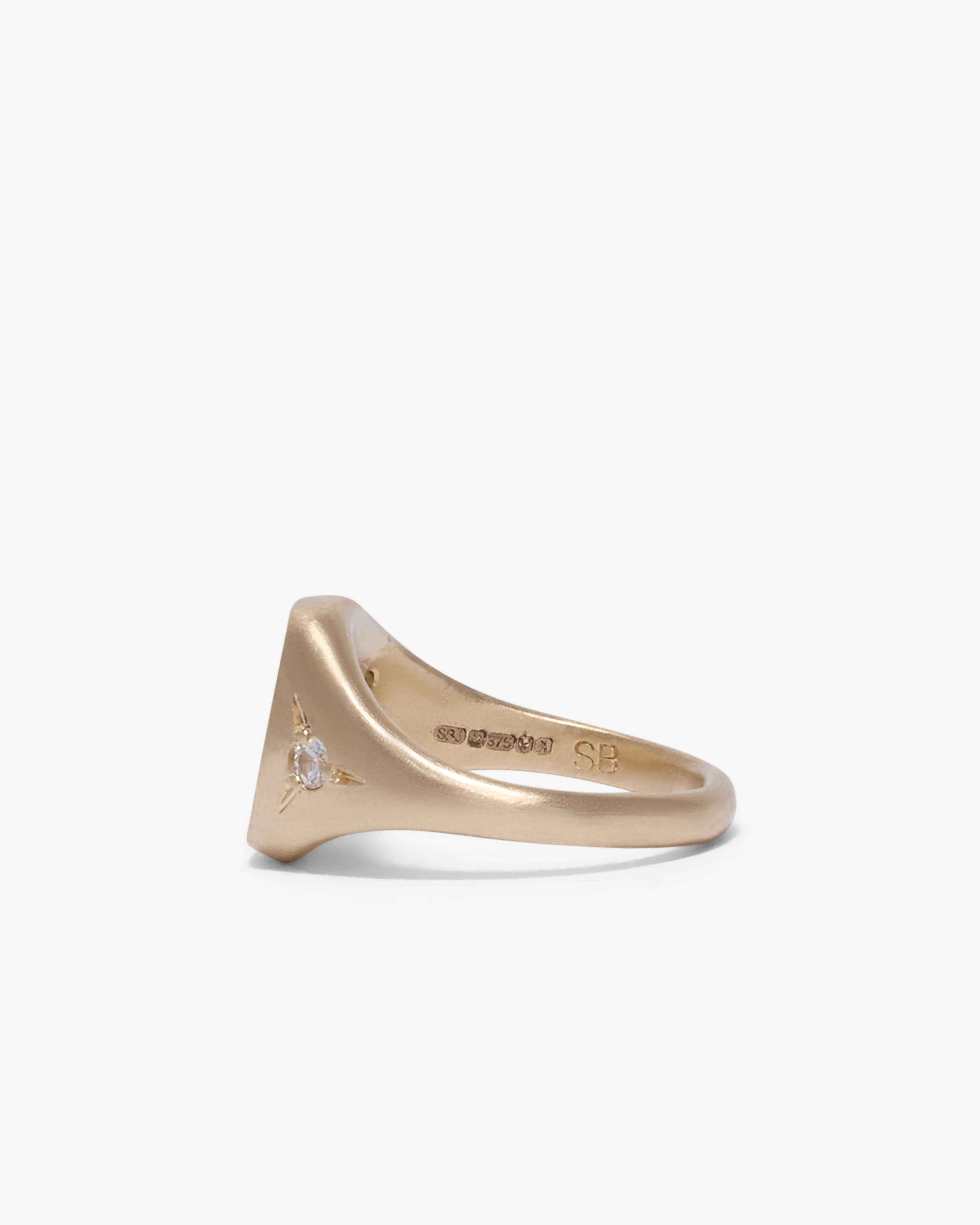 Seb Brown - Green Treasure Ring Gold - (Yellow Gold) - Image 2