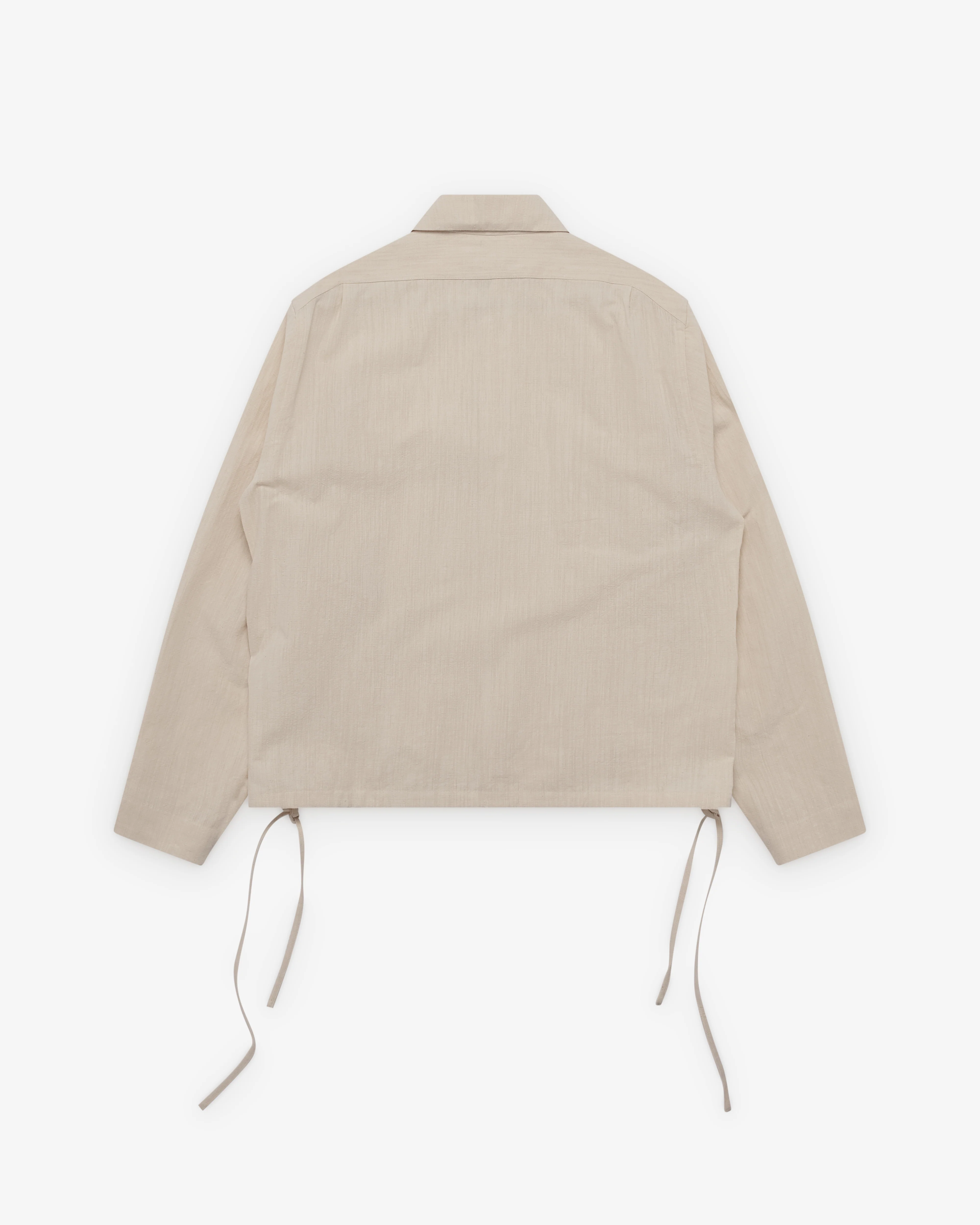 Setchu - Women's One Piece Collar Shirt - (Off White) - Image 2