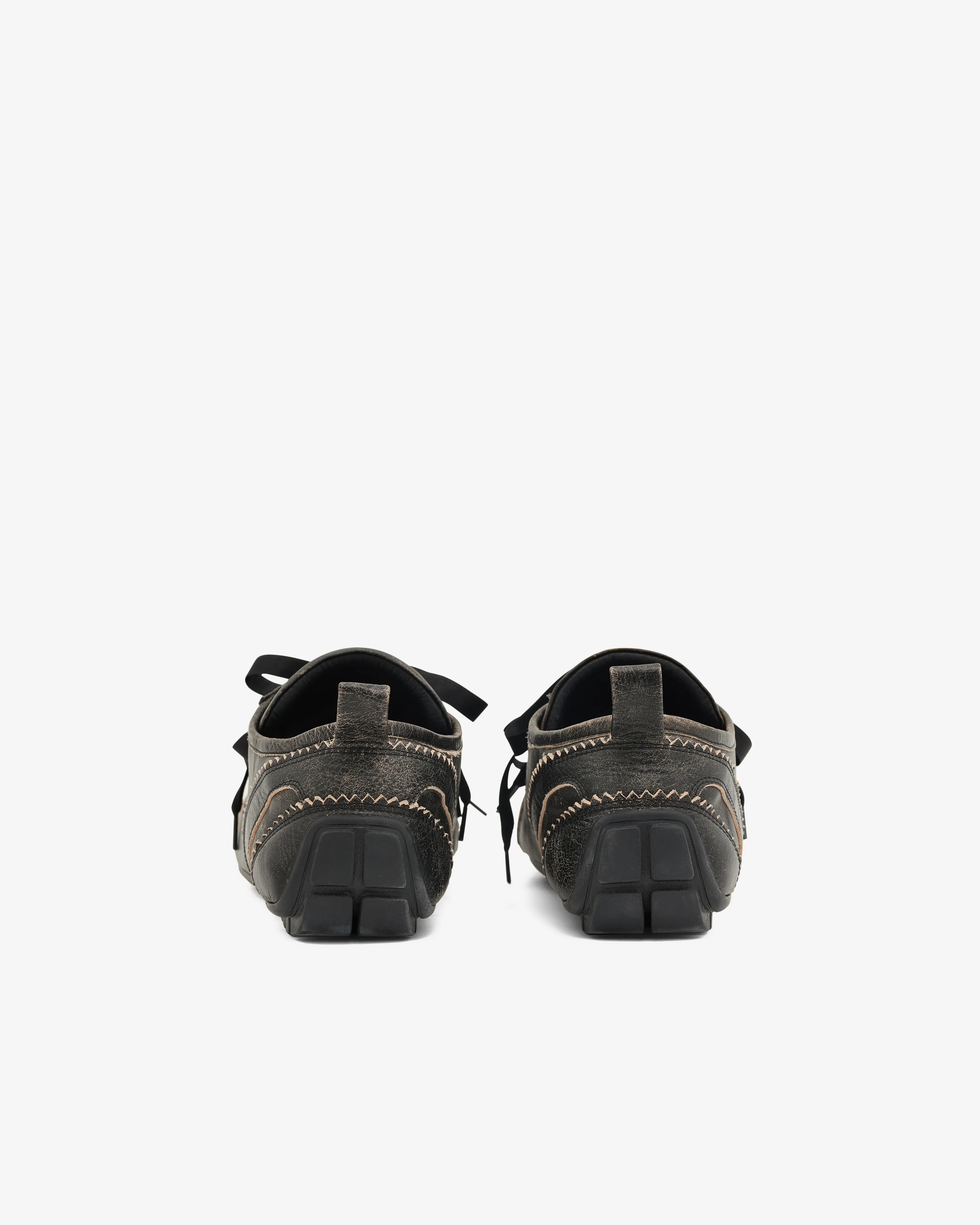 Simone Rocha - Men’s Ballerina Grip Trainer - (Dark Brown) - Image 4
