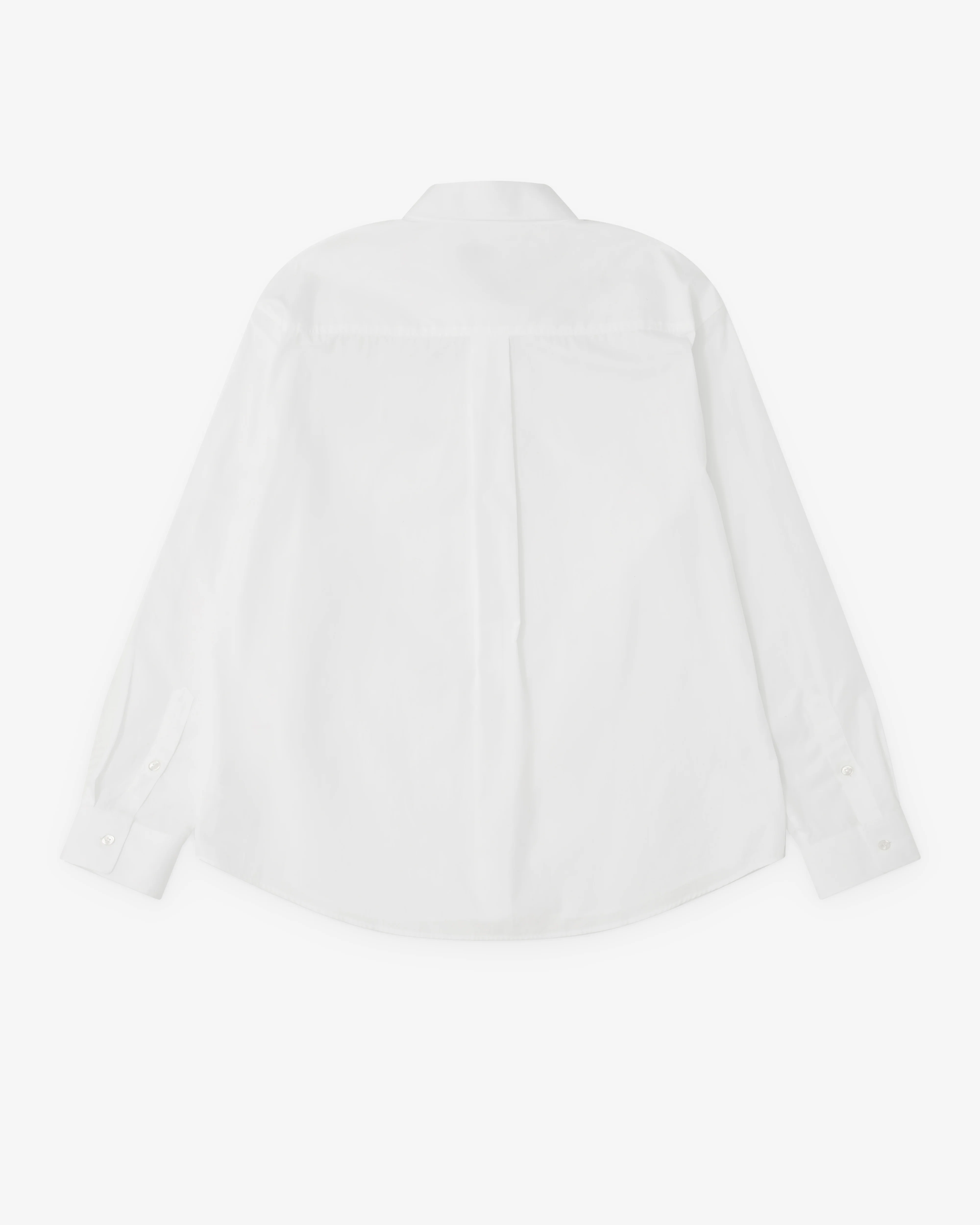 Simone Rocha - Men’s Embellished Hare Classic Shirt - (White/Pearl) - Image 2