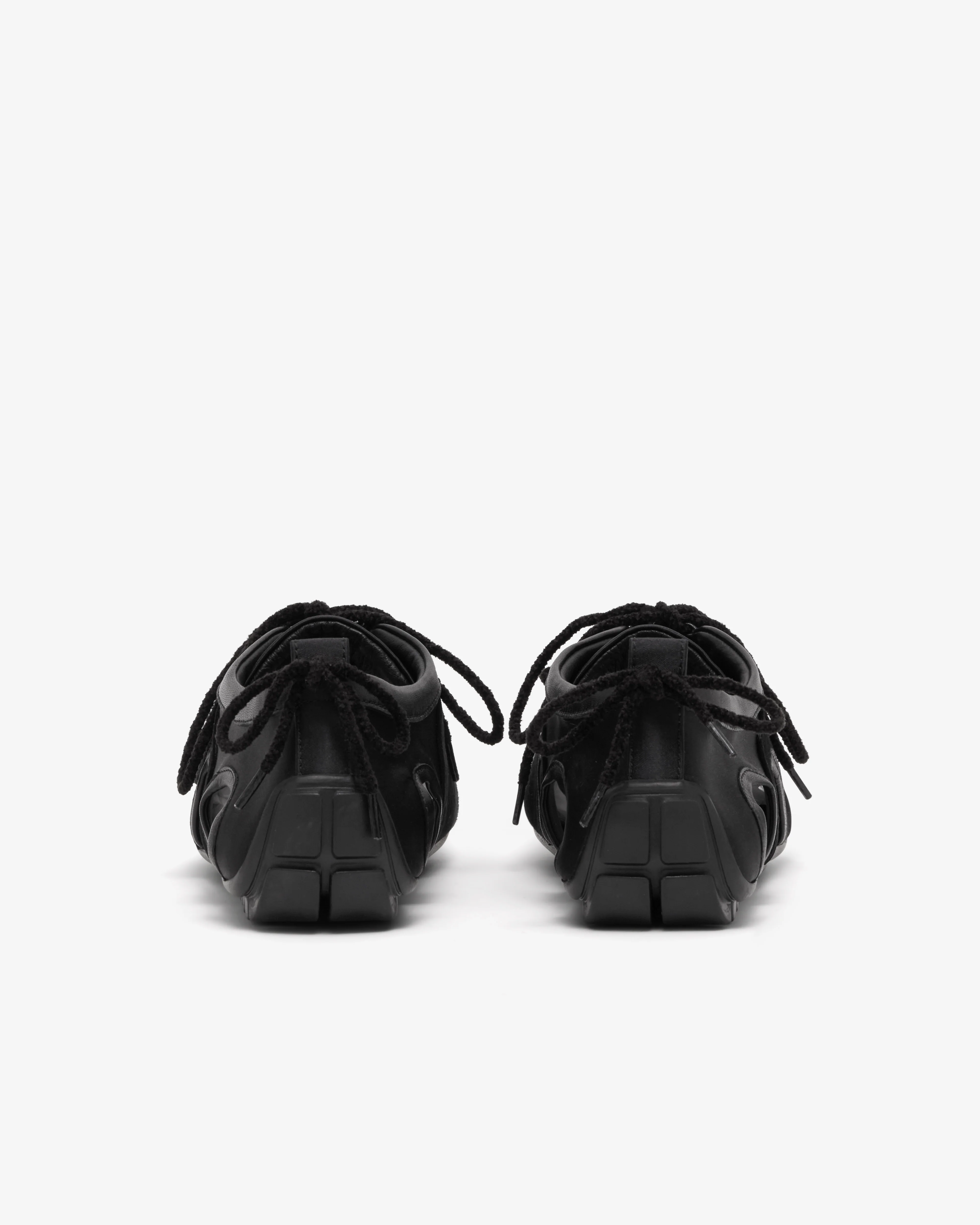 Simone Rocha - Men's Cutout Ballerina Grip Trainer - (Black) - Image 4