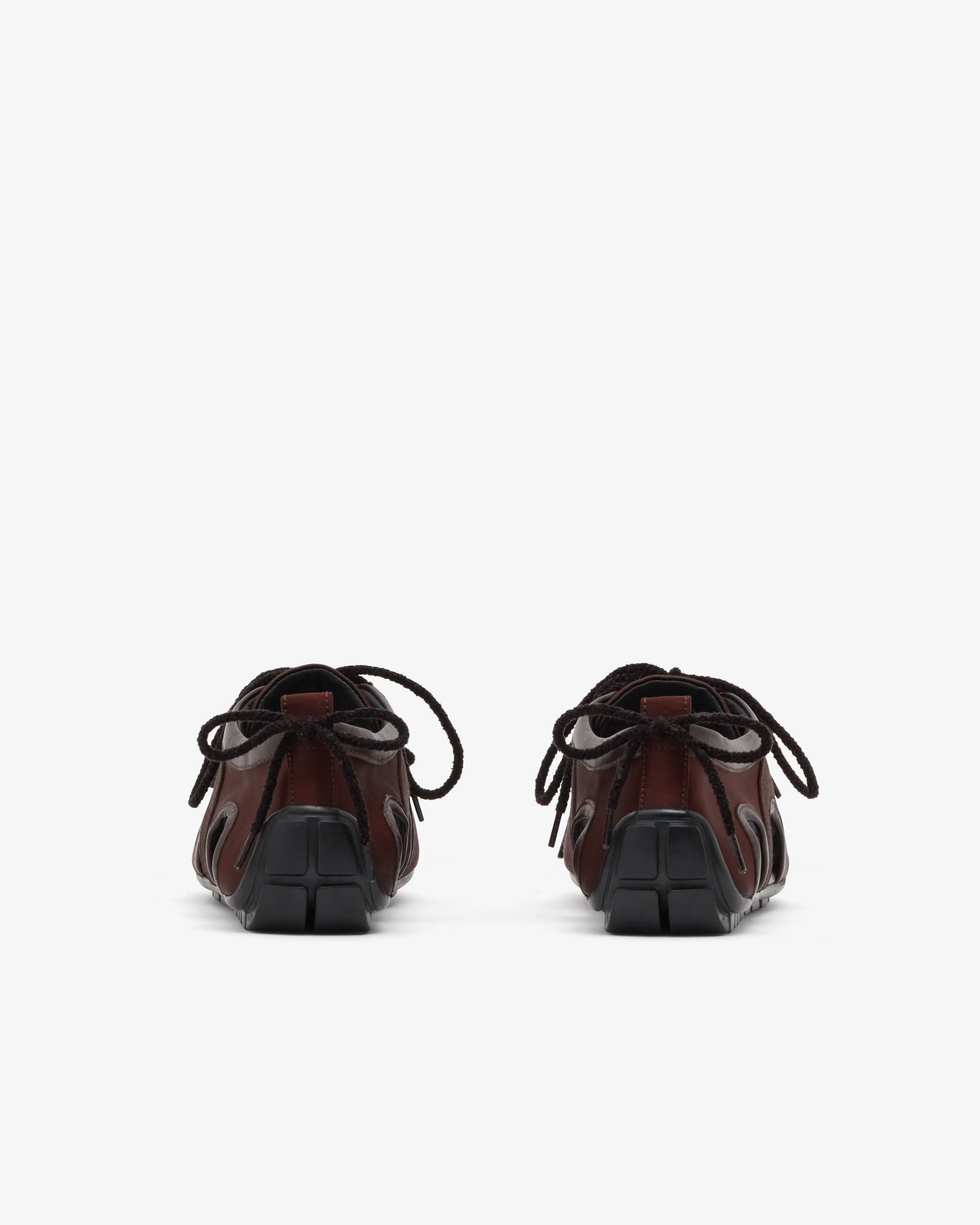 Simone Rocha - Men's Cutout Ballerina Grip Trainer - (Chocolate) - Image 4