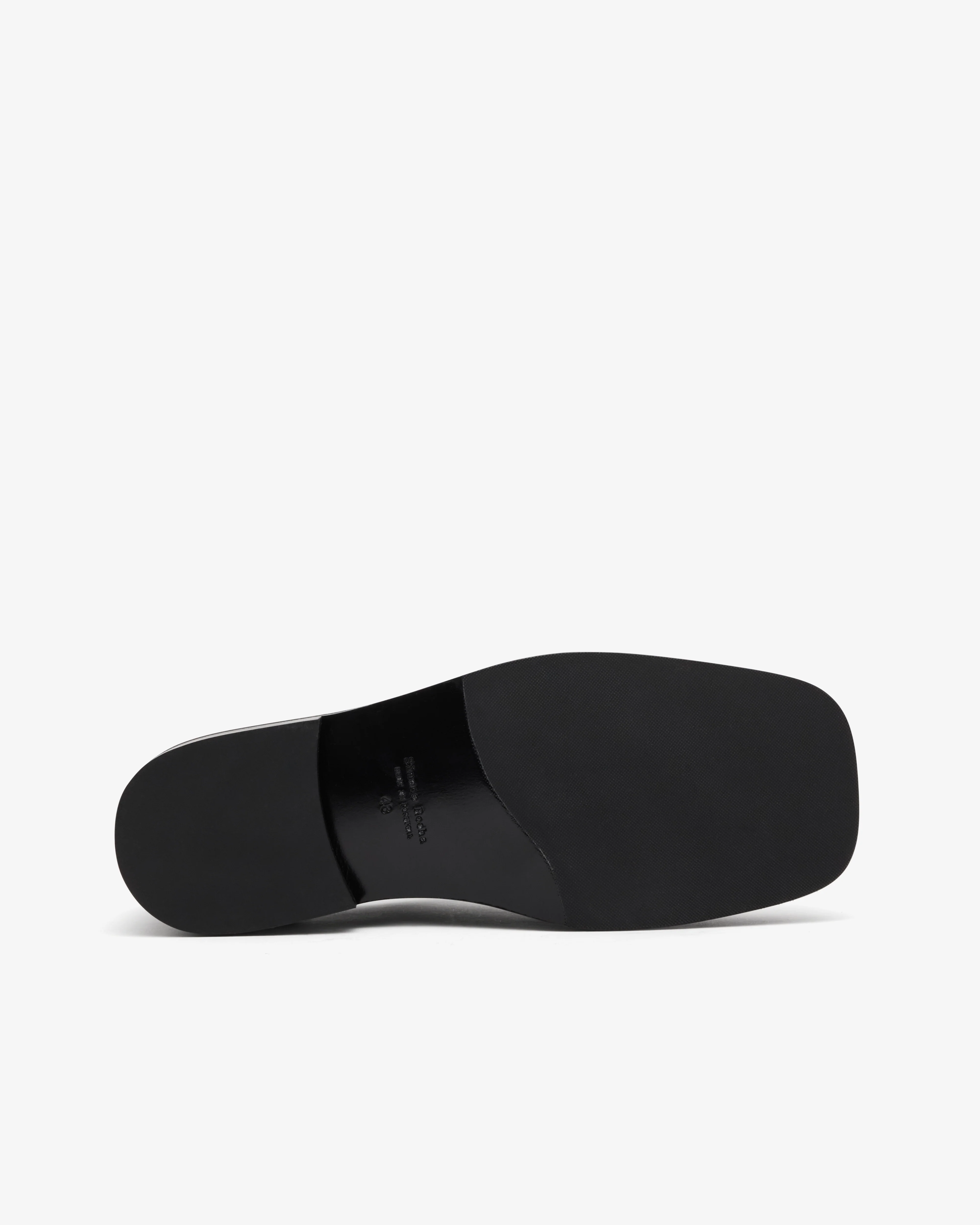 Simone Rocha - Men's Floral Lace Brogue - (Black/Black) - Image 6