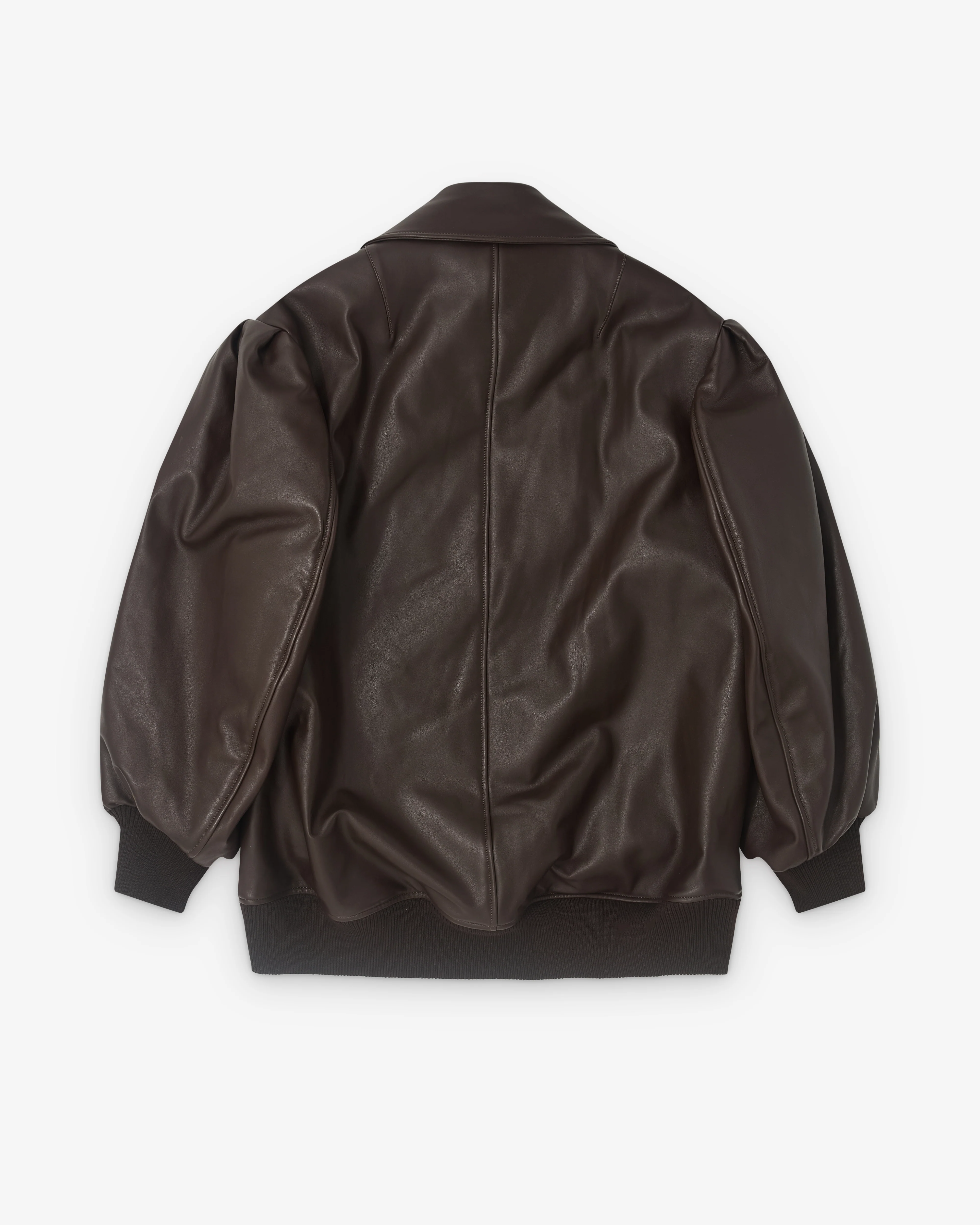Simone Rocha - Men’s Multi Pocket Aviator Jacket - (Chocolate) - Image 2