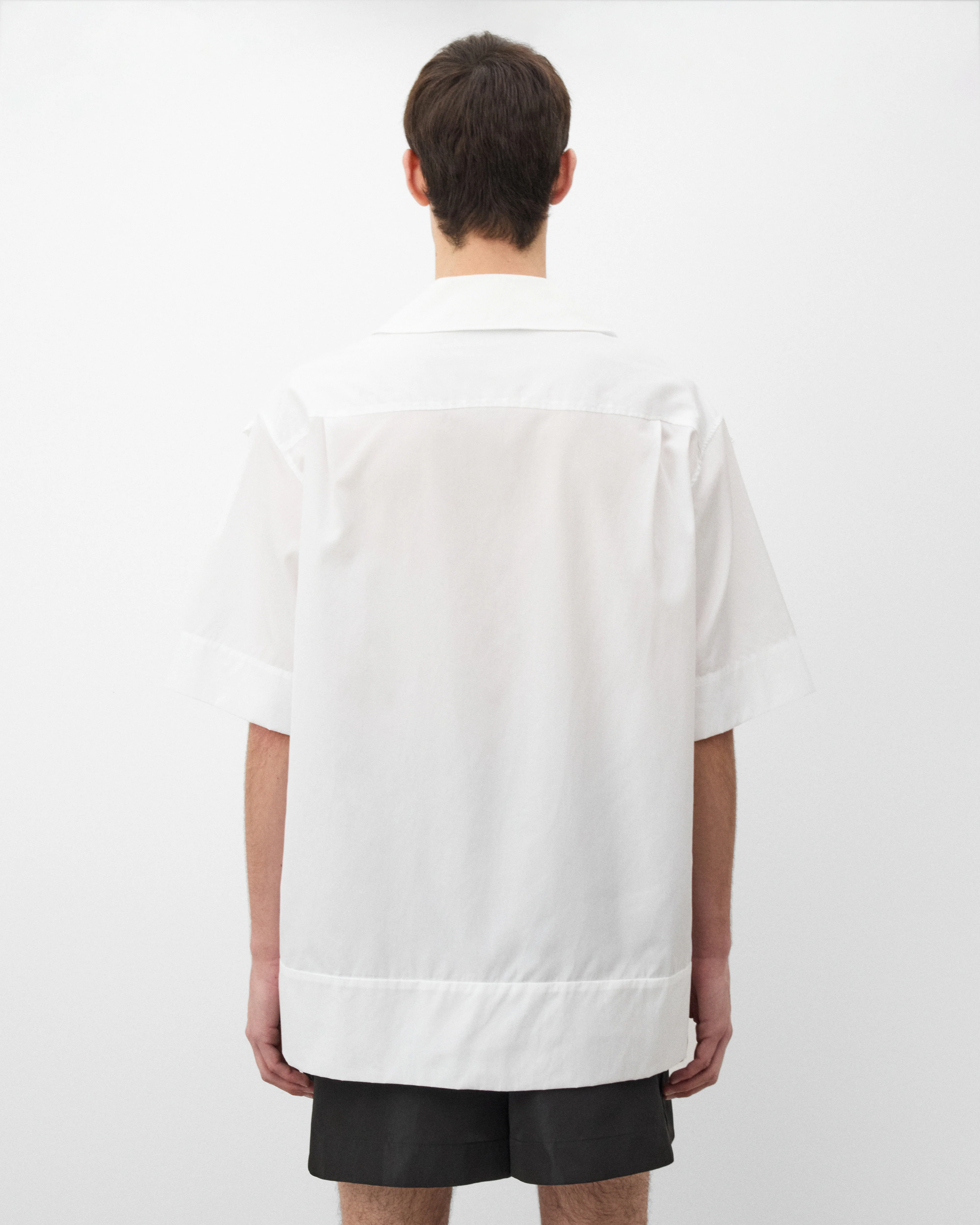Simone Rocha - Men's Pillowcase Trim Shirt - (White) - Image 5