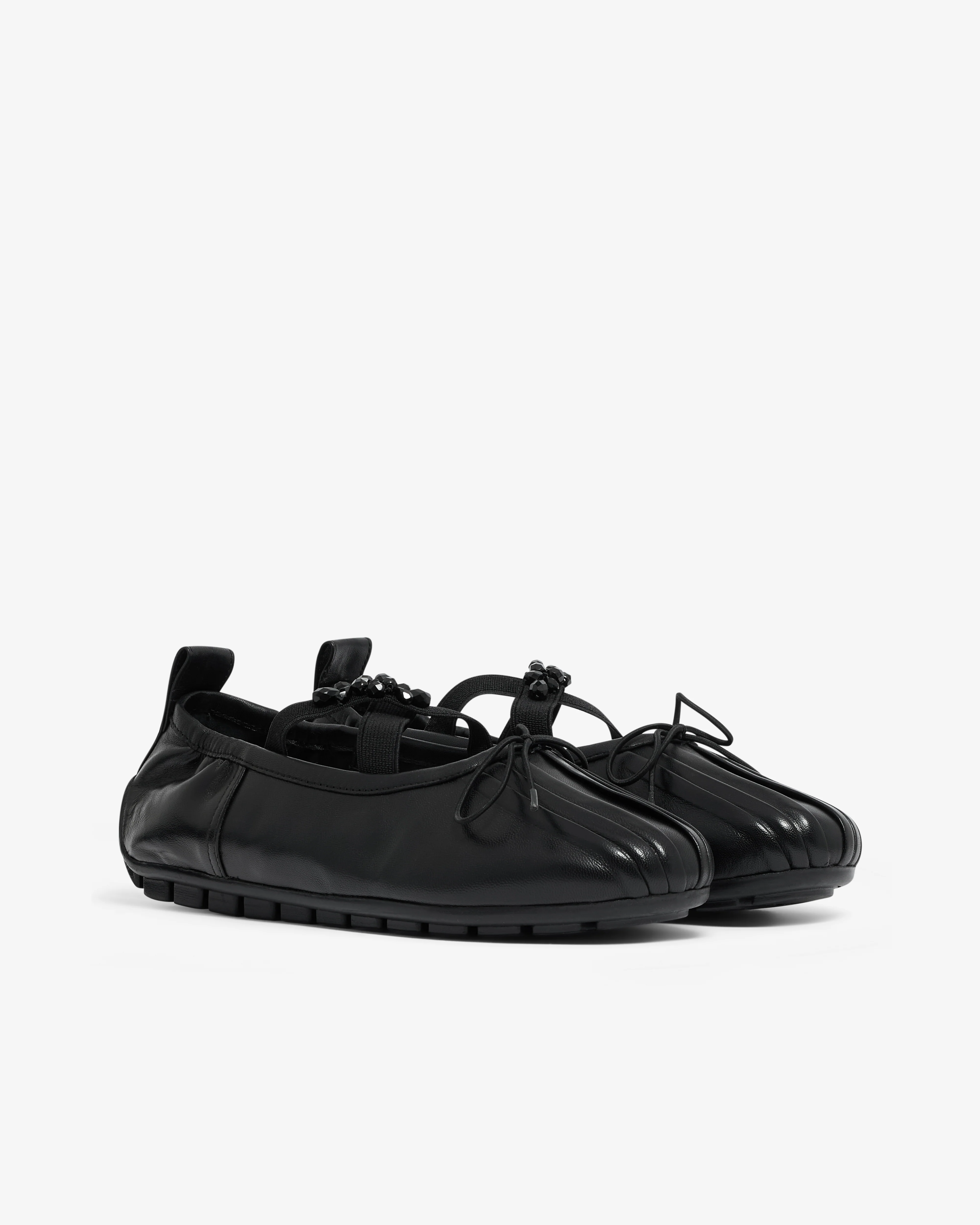 Simone Rocha - Women’s Ballerina Grip - (Black/Jet) - Image 3