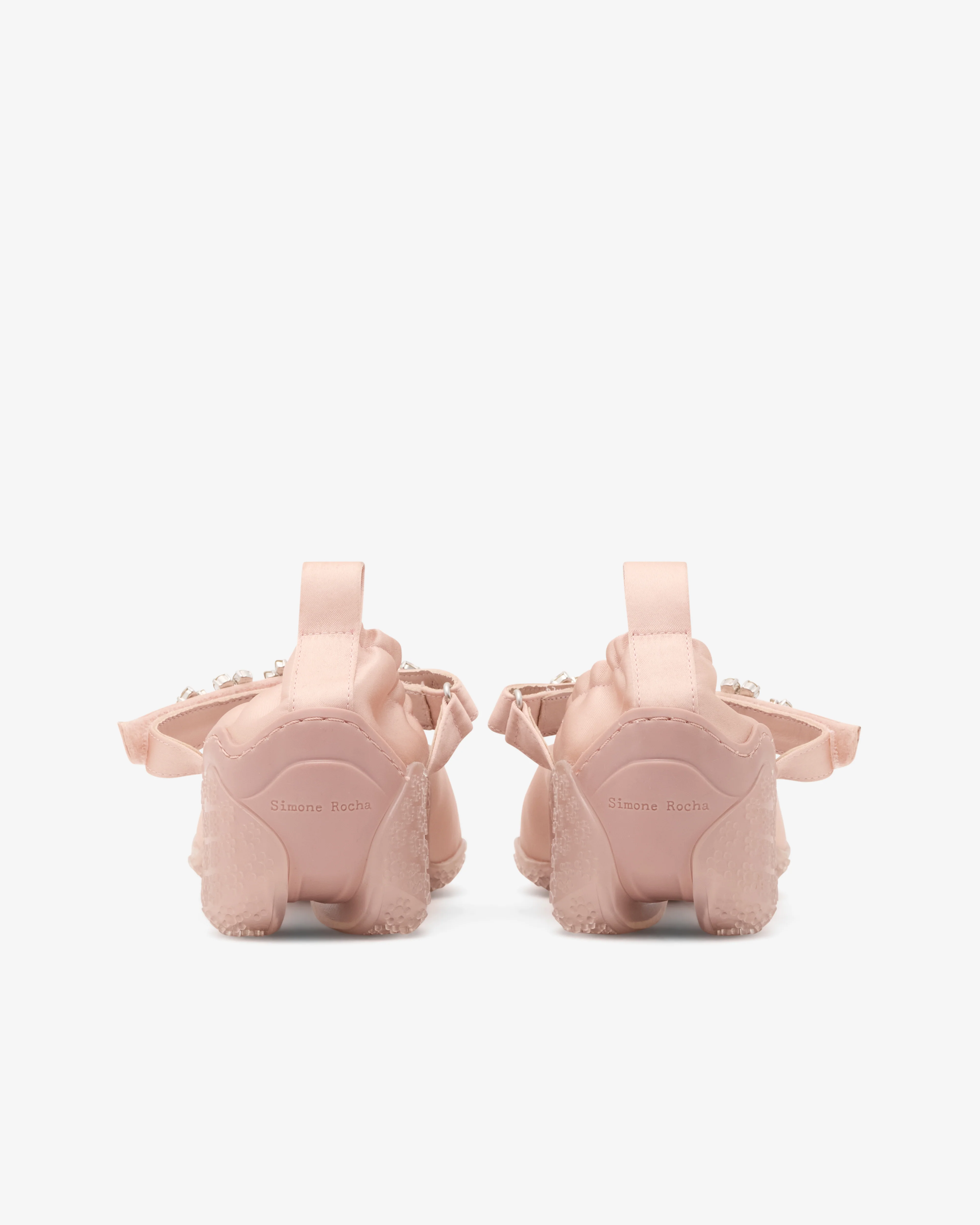 Simone Rocha - Women's Turbo Embellished Ballet Runner - (Nude/Clear) - Image 4