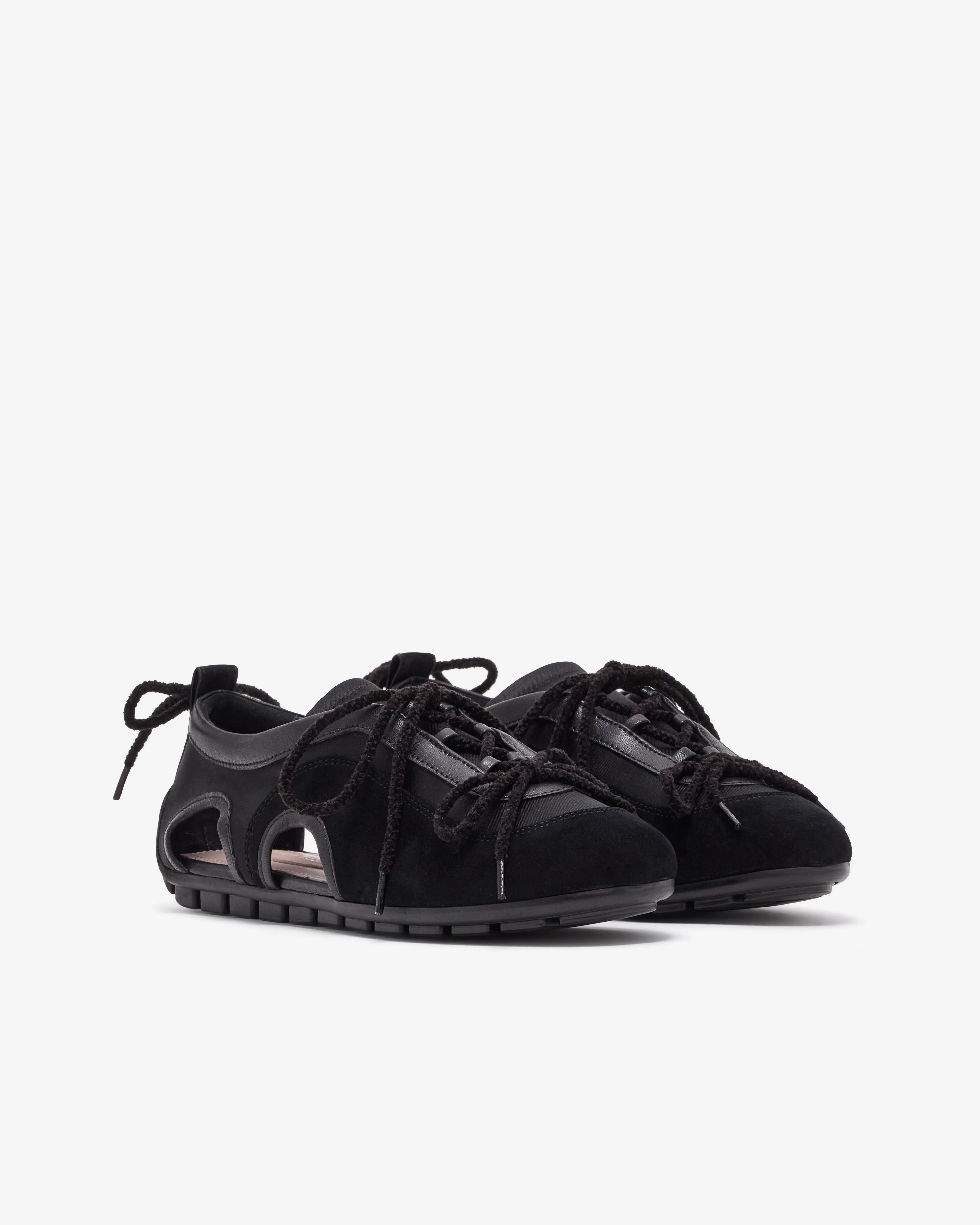 Simone Rocha - Women's Cutout Ballerina Grip Trainer - (Black) - Image 2