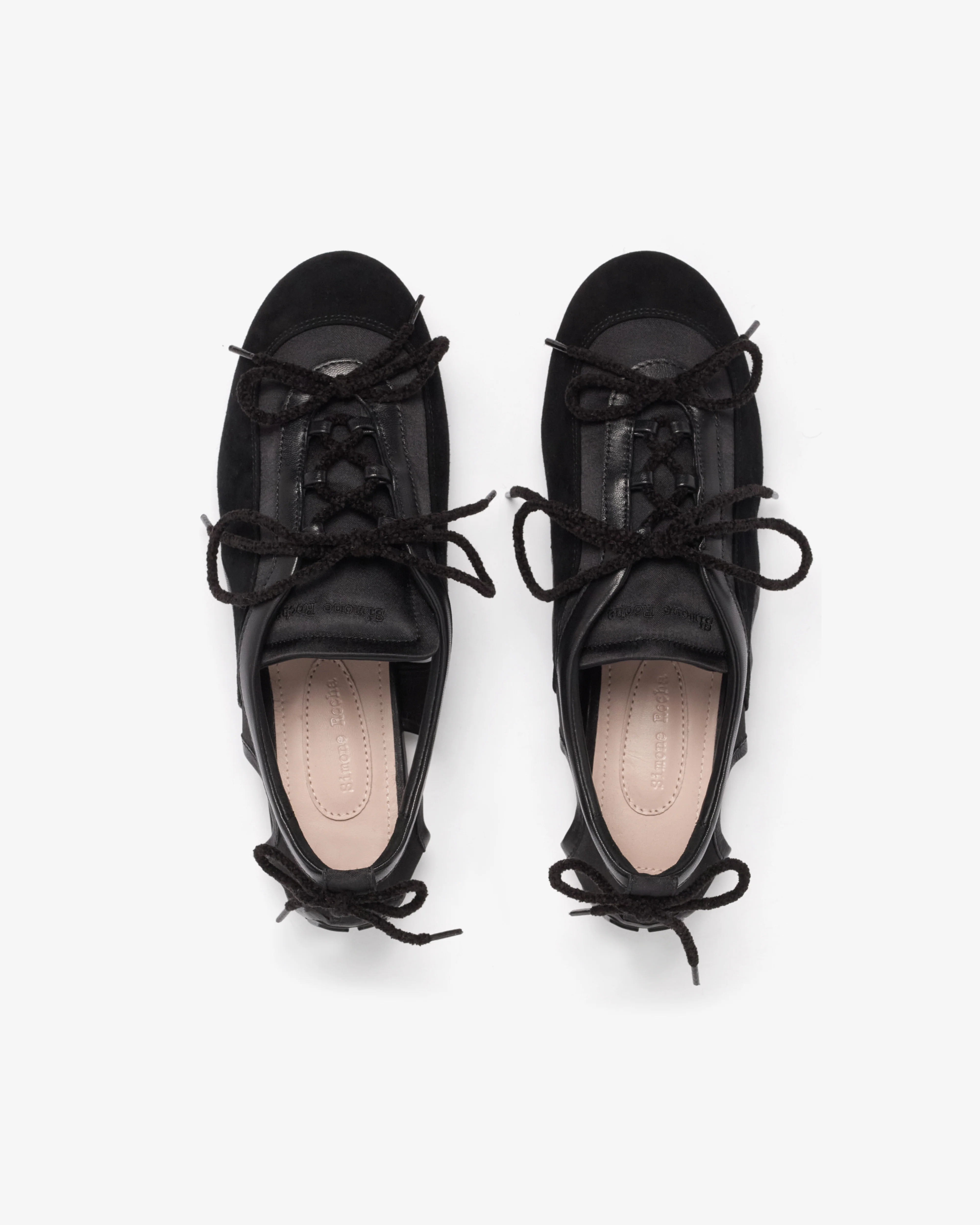 Simone Rocha - Women's Cutout Ballerina Grip Trainer - (Black) - Image 5