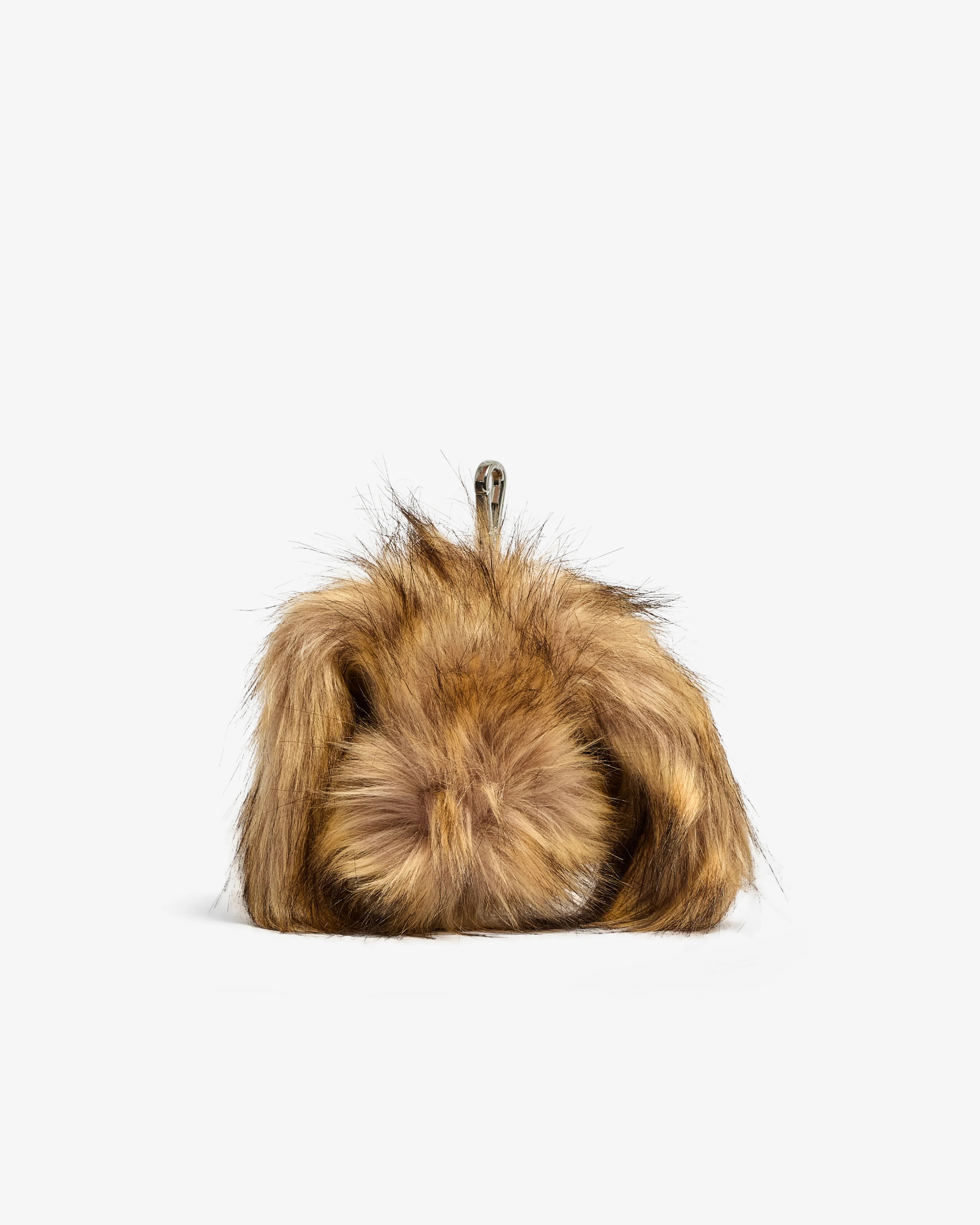 Simone Rocha - Women’s Faux Fur Hare Coin Purse Bag Charm - (Brown)