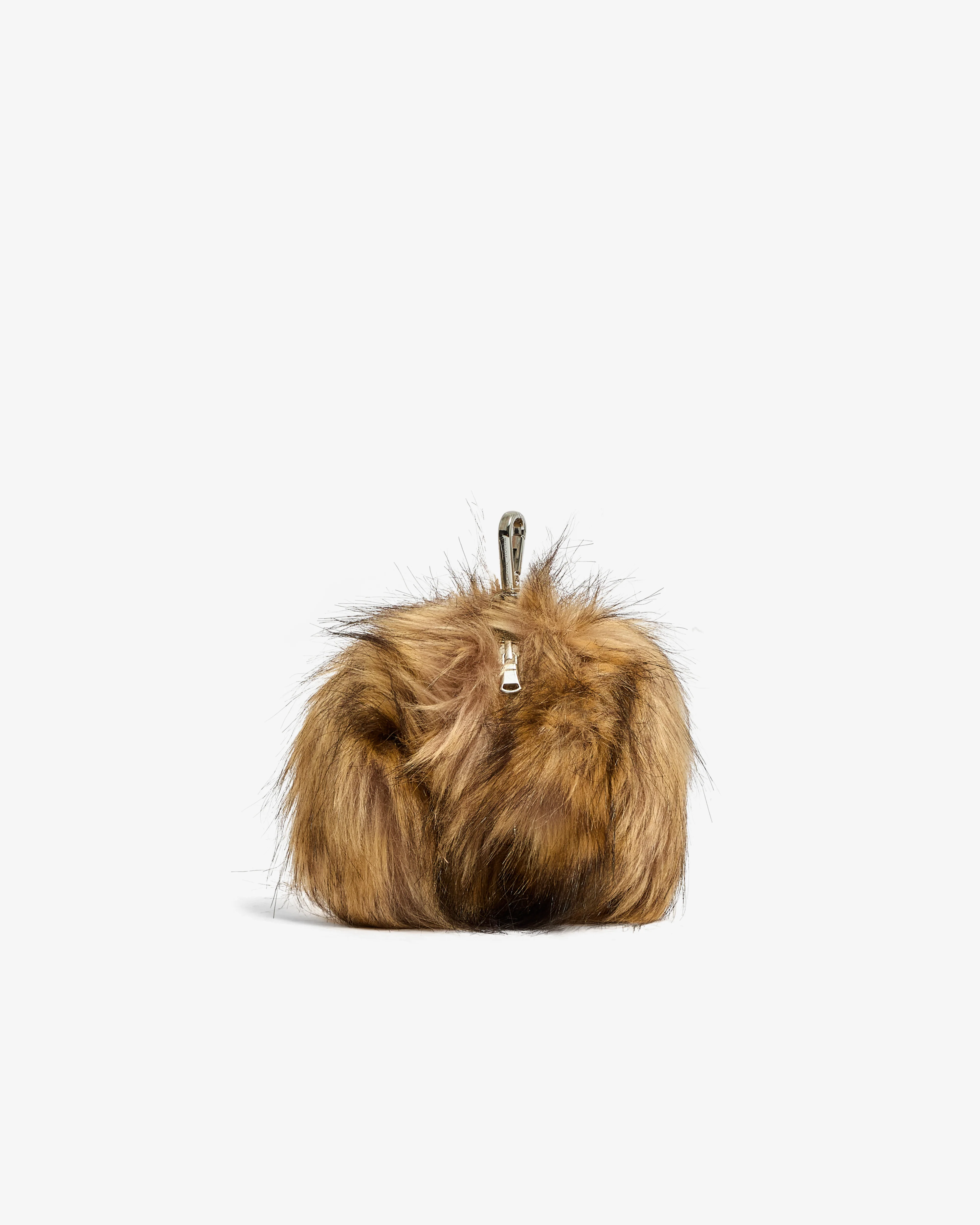 Simone Rocha - Women’s Faux Fur Hare Coin Purse Bag Charm - (Brown) - Image 2